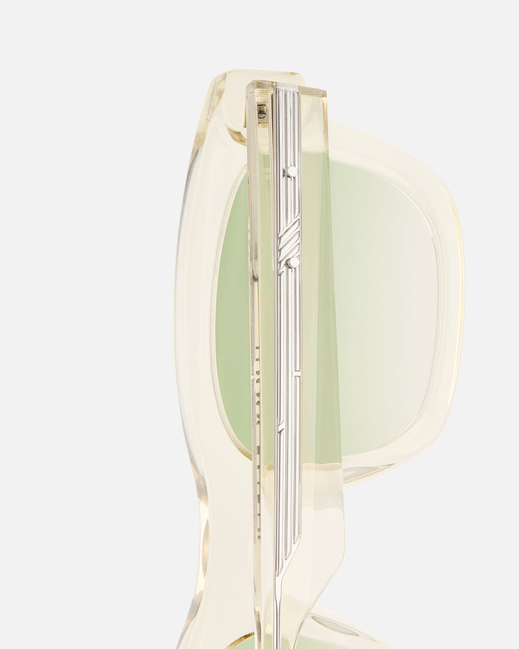 The Dani JF Colors Rechteckig Herren-Sonnenbrillen in Gelb