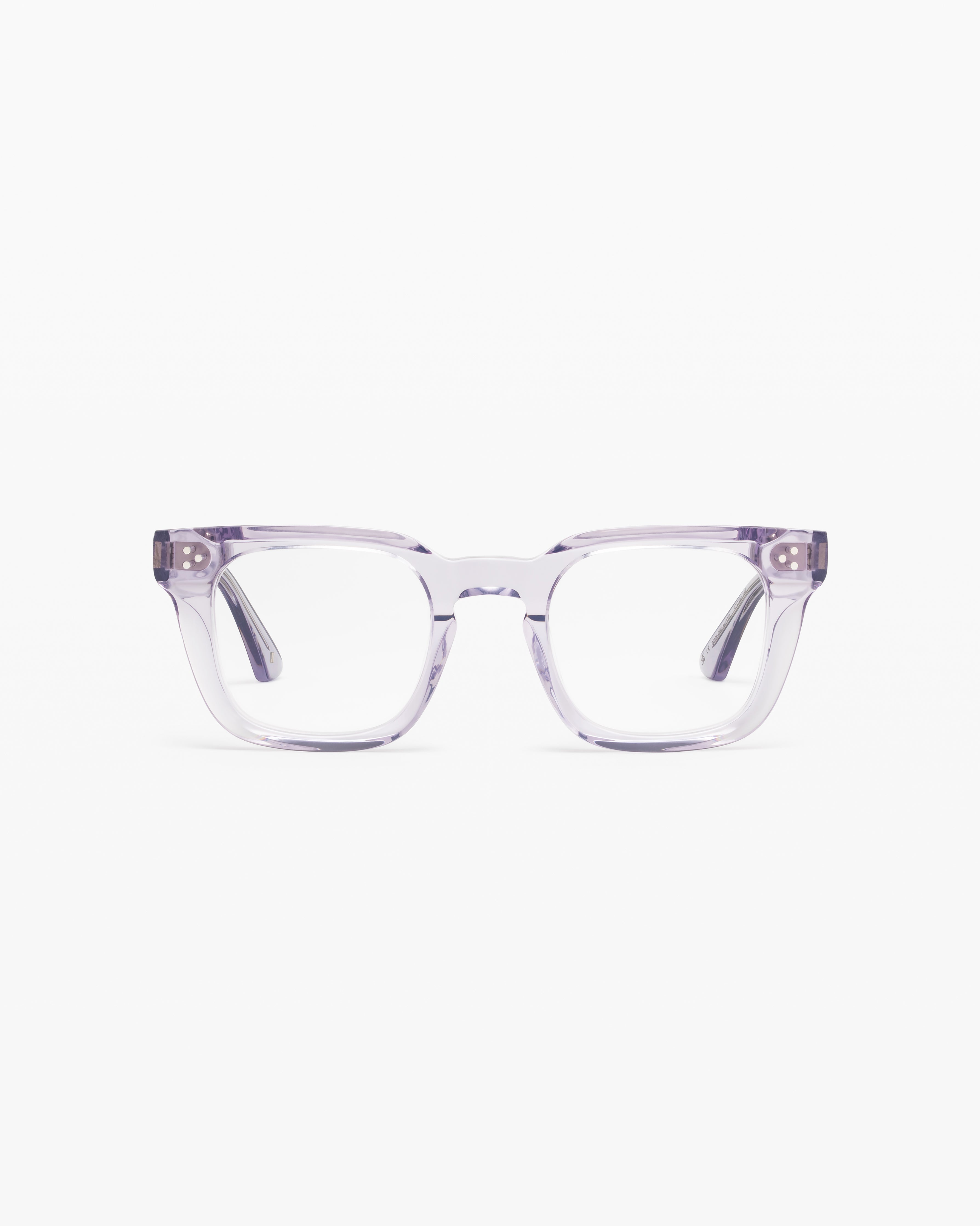 The Vick Square Women's Eyeglasses in Transparent