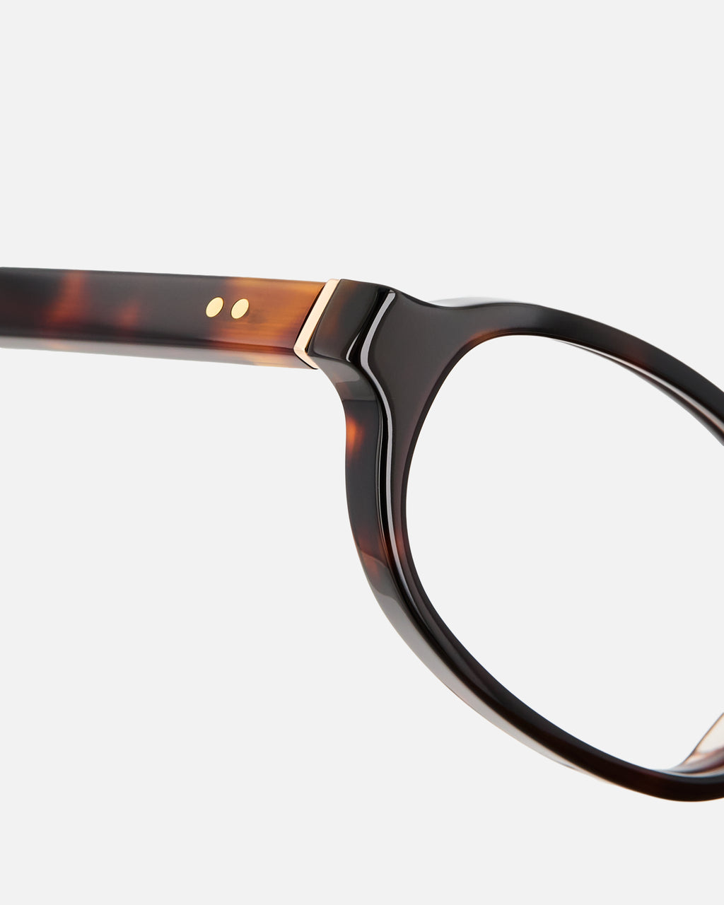La Kiva Ovaladas Gafas para Mujer in Carey oscuro
