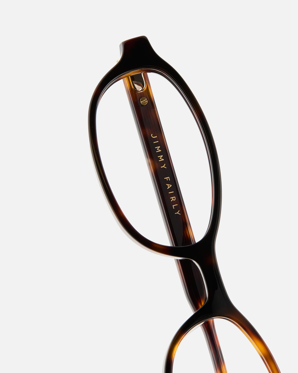 La Kiva Ovaladas Gafas para Mujer in Carey oscuro