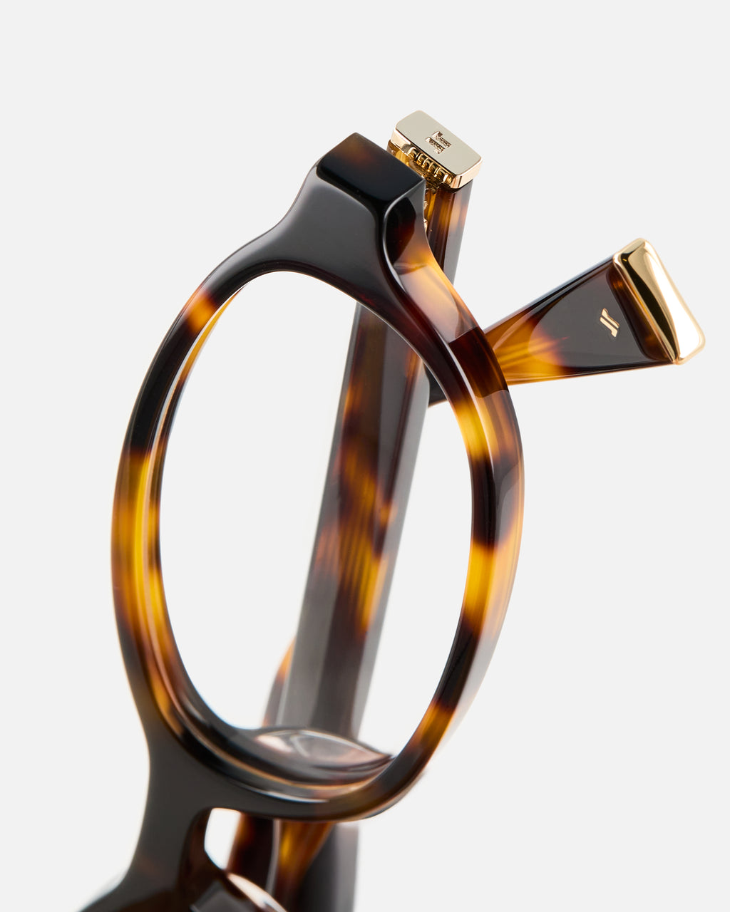 La Kiva Ovaladas Gafas para Mujer in Carey oscuro