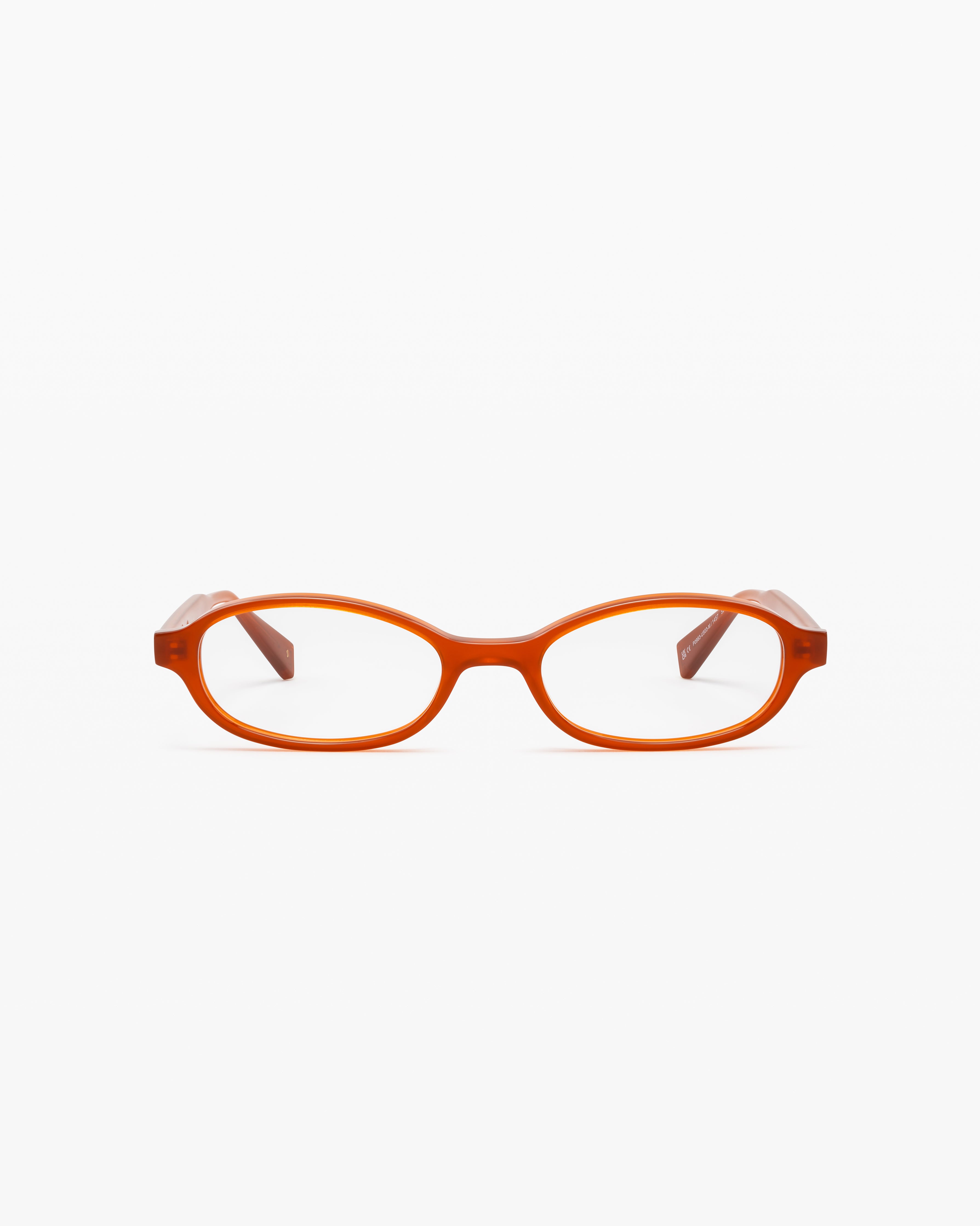 The Kiva Oval Women's Eyeglasses in Orange