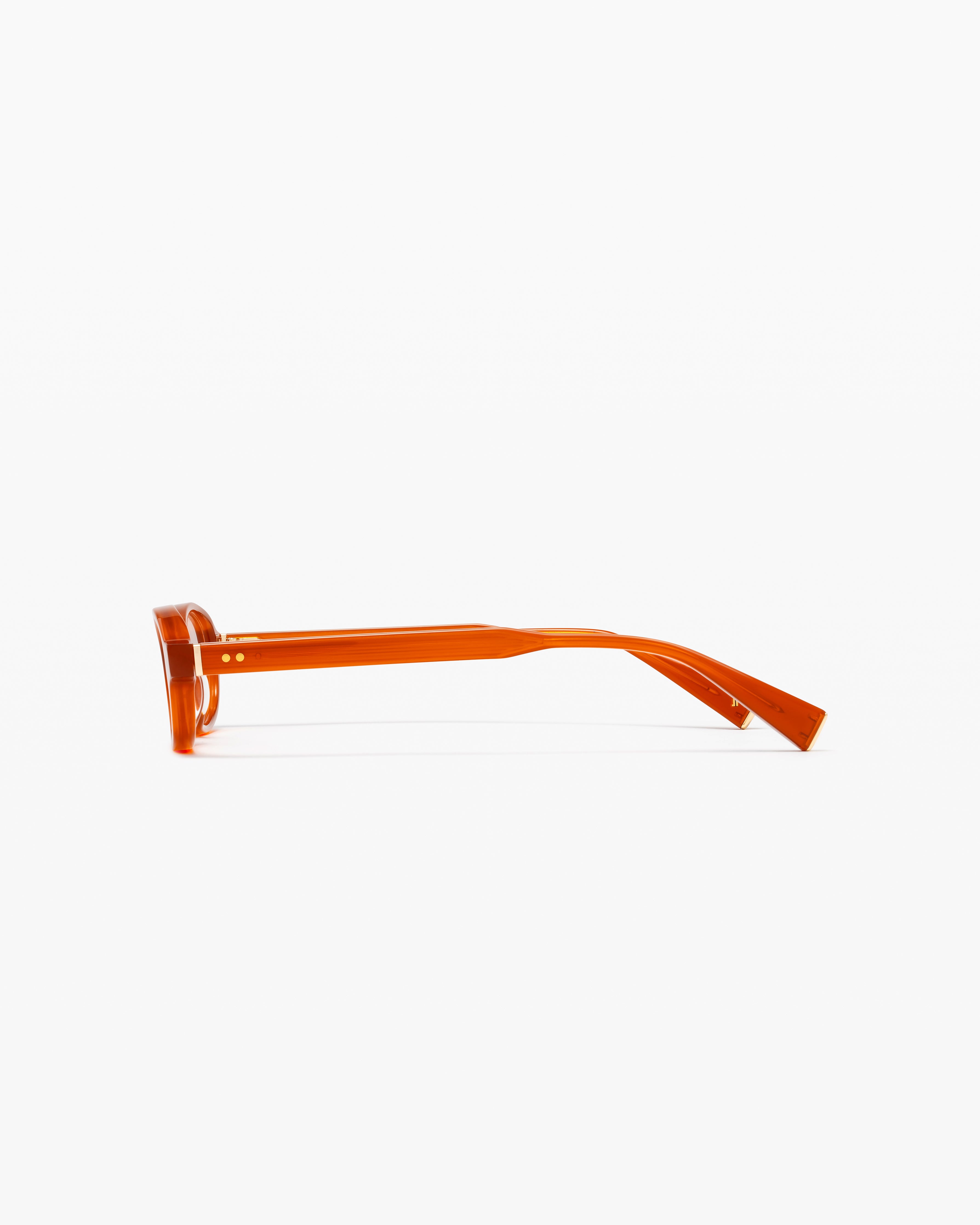 The Kiva Oval Women's Eyeglasses in Orange
