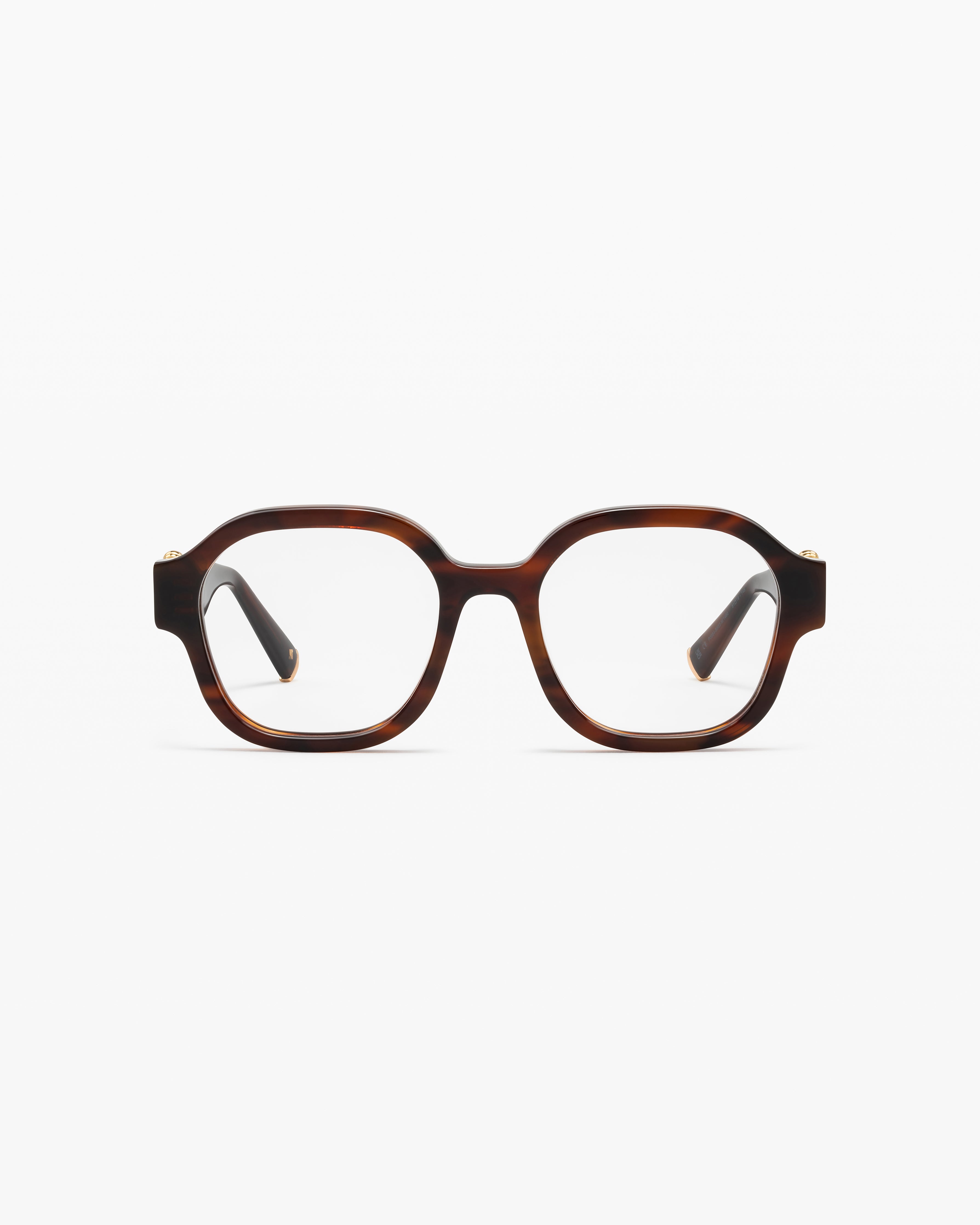 The Bahia Square Women's Eyeglasses in Brown
