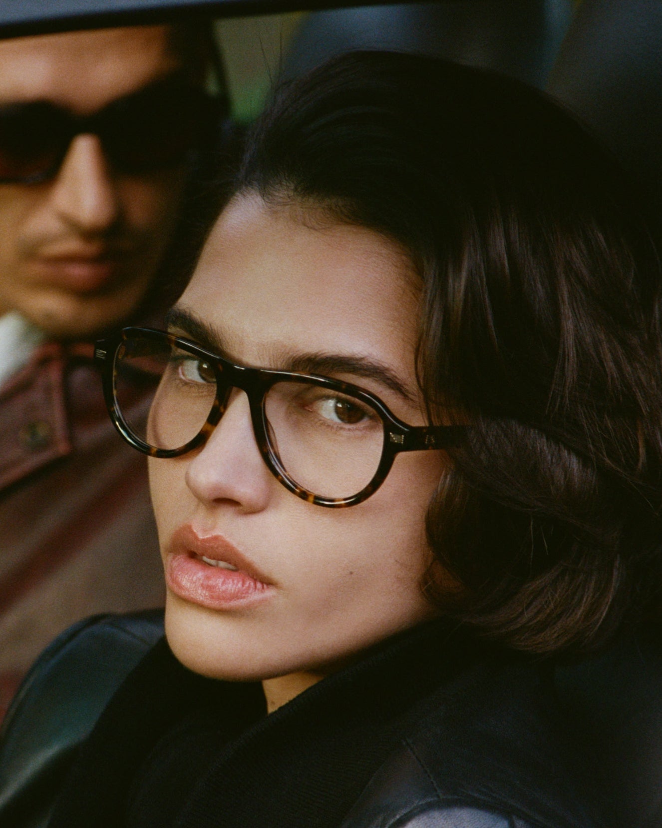 The Sao Aviator Women's Eyeglasses in Dark Tortoise