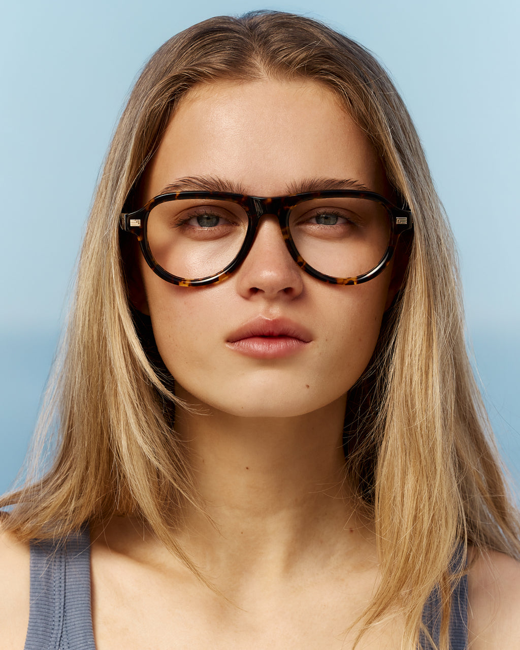The Sao S Aviator  in Dark Tortoise