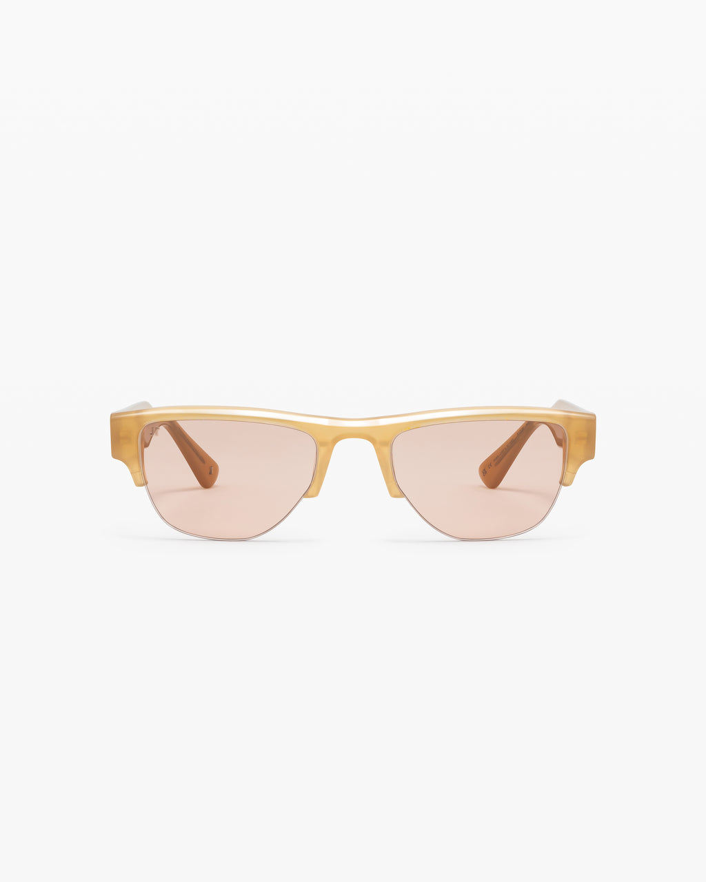 The Tyla Rechteckig Damen-Sonnenbrillen in Braun