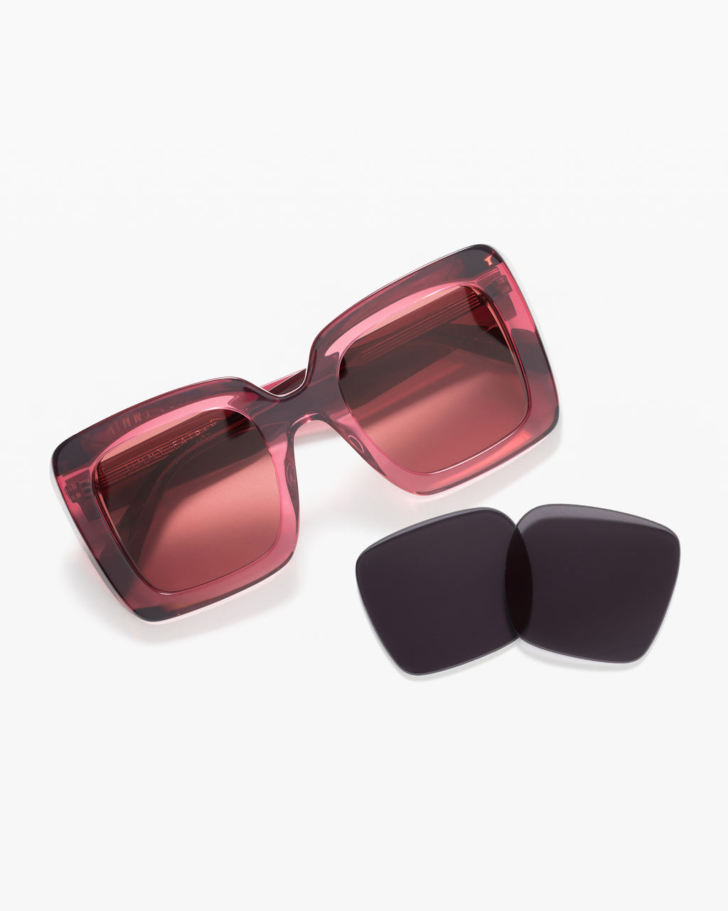 La Bruma JF Colors Carré Lunettes de Soleil pour femme in Rose