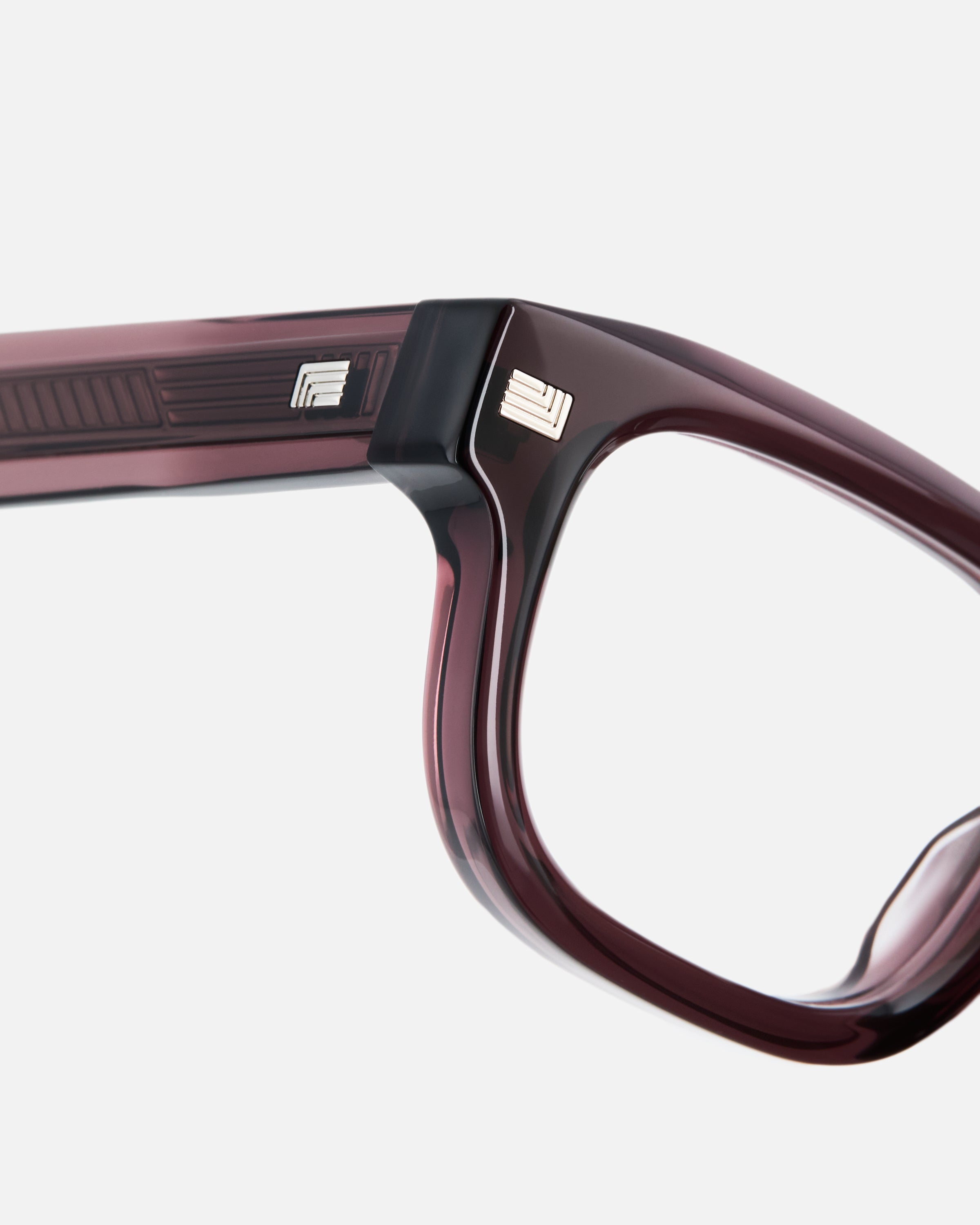 The Benny Rectangular Men's Eyeglasses in Brown