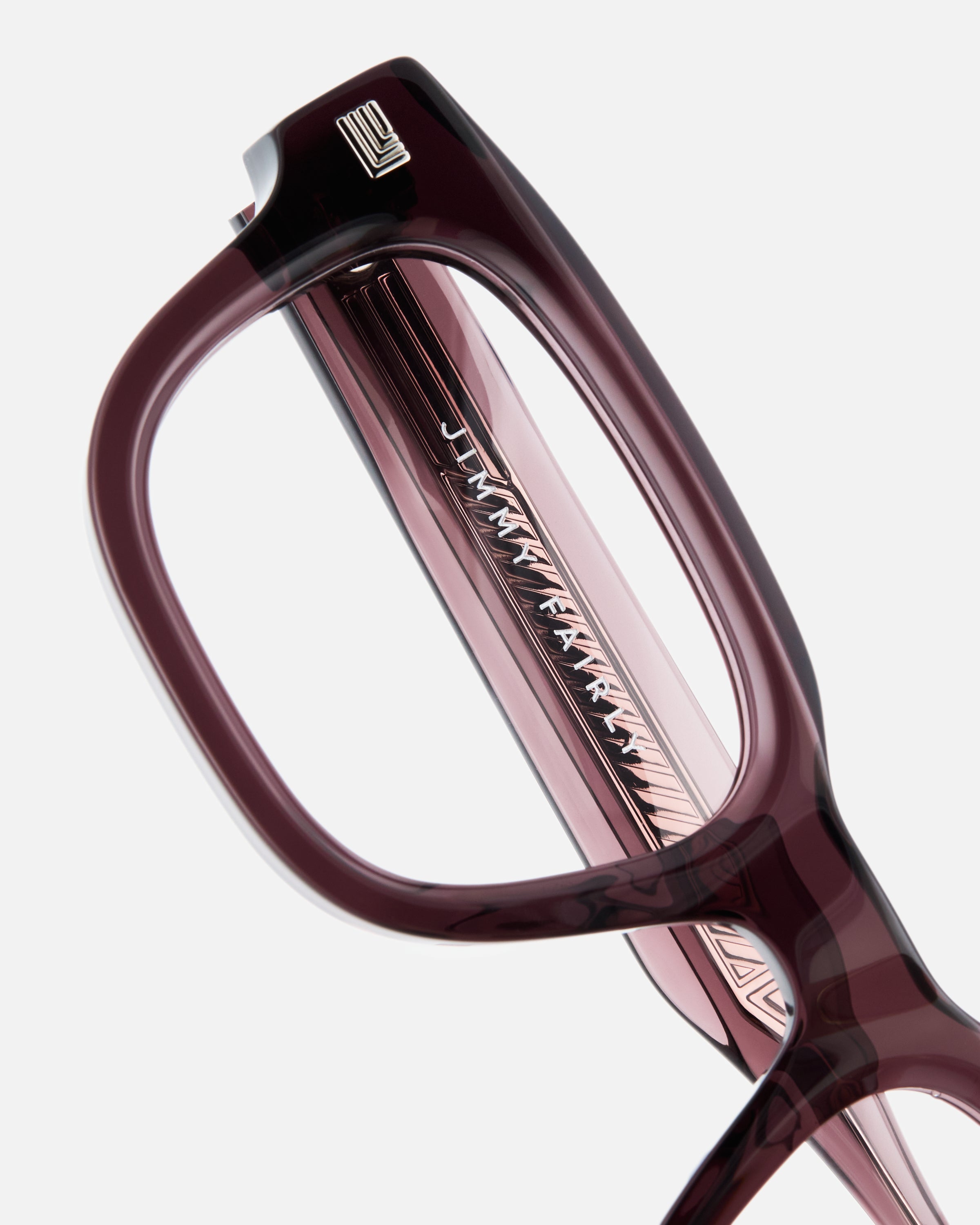 The Benny Rectangular Men's Eyeglasses in Brown