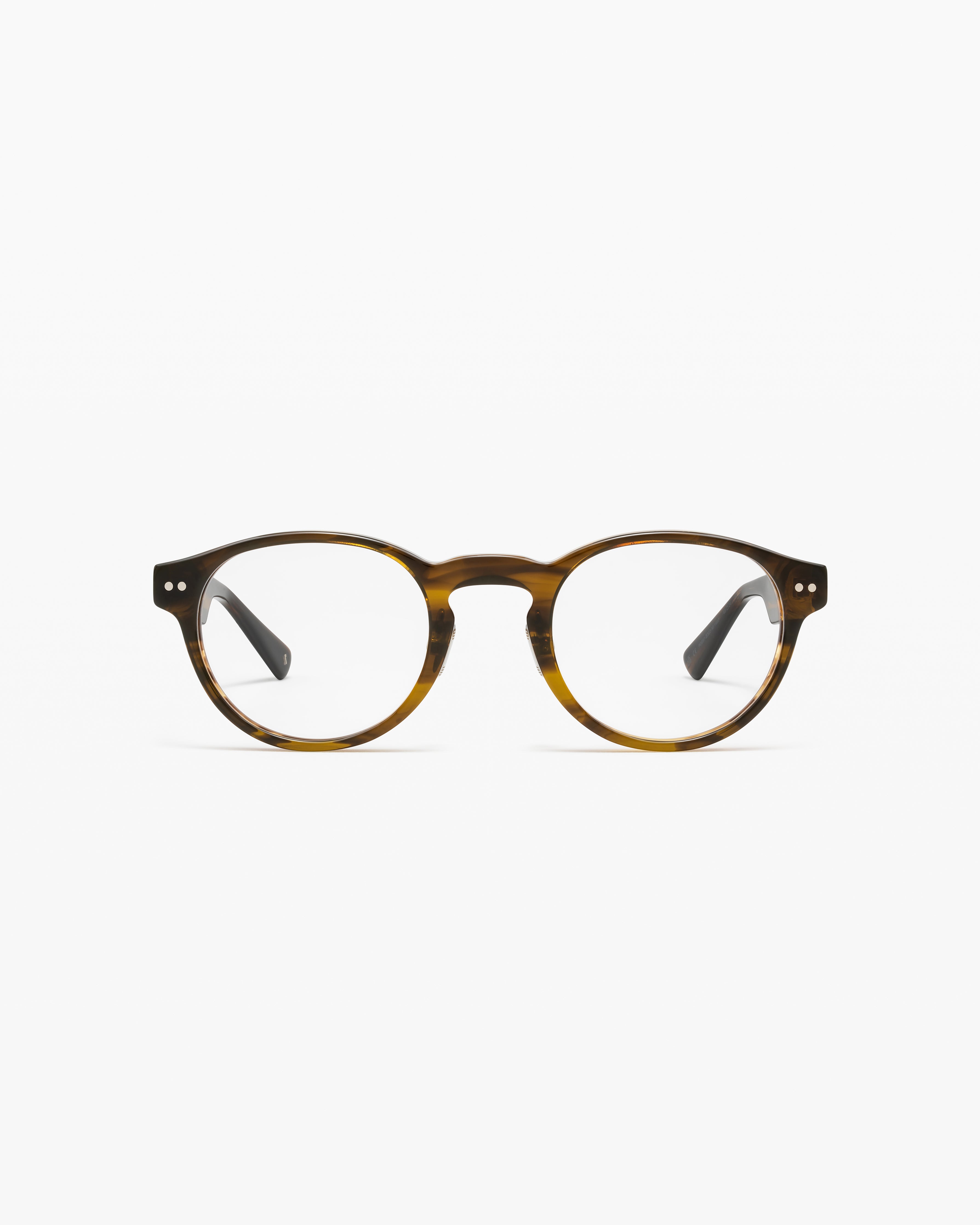 The Lois Round Men's Eyeglasses in Green