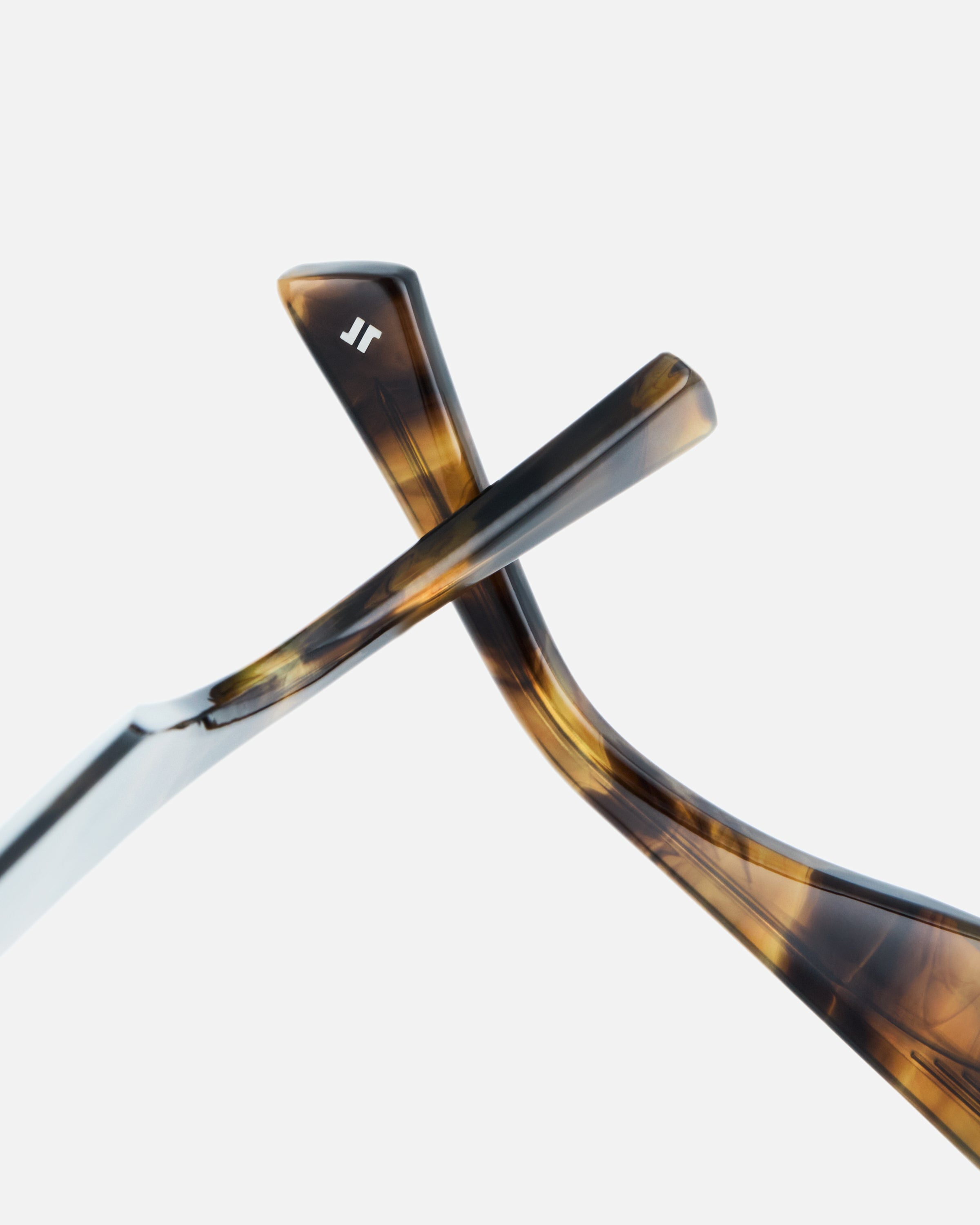 The Telli Rectangular Men's Eyeglasses in Light Tortoise