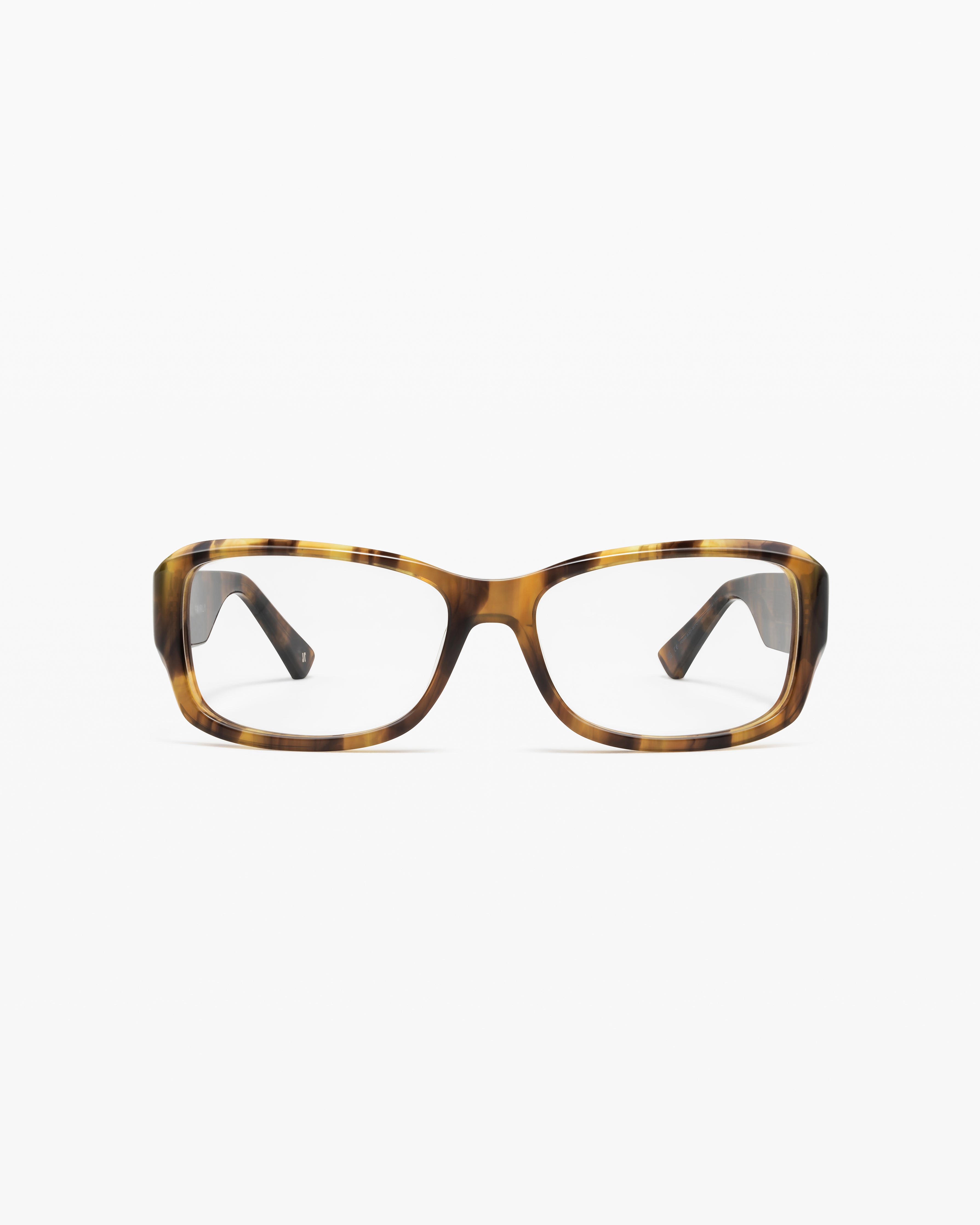 The Telli Rectangular Men's Eyeglasses in Light Tortoise