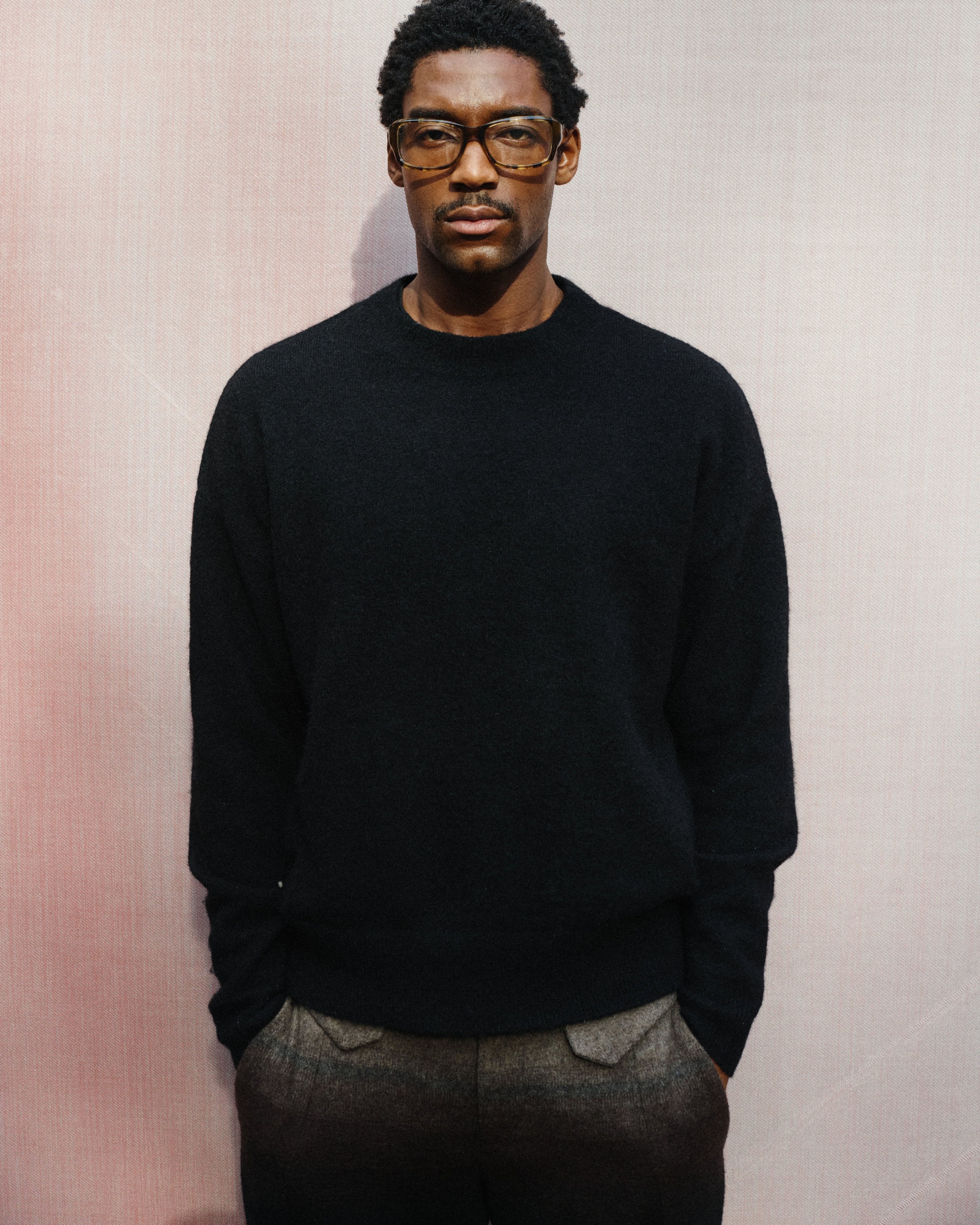 The Telli Rectangular Men's Eyeglasses in Light Tortoise