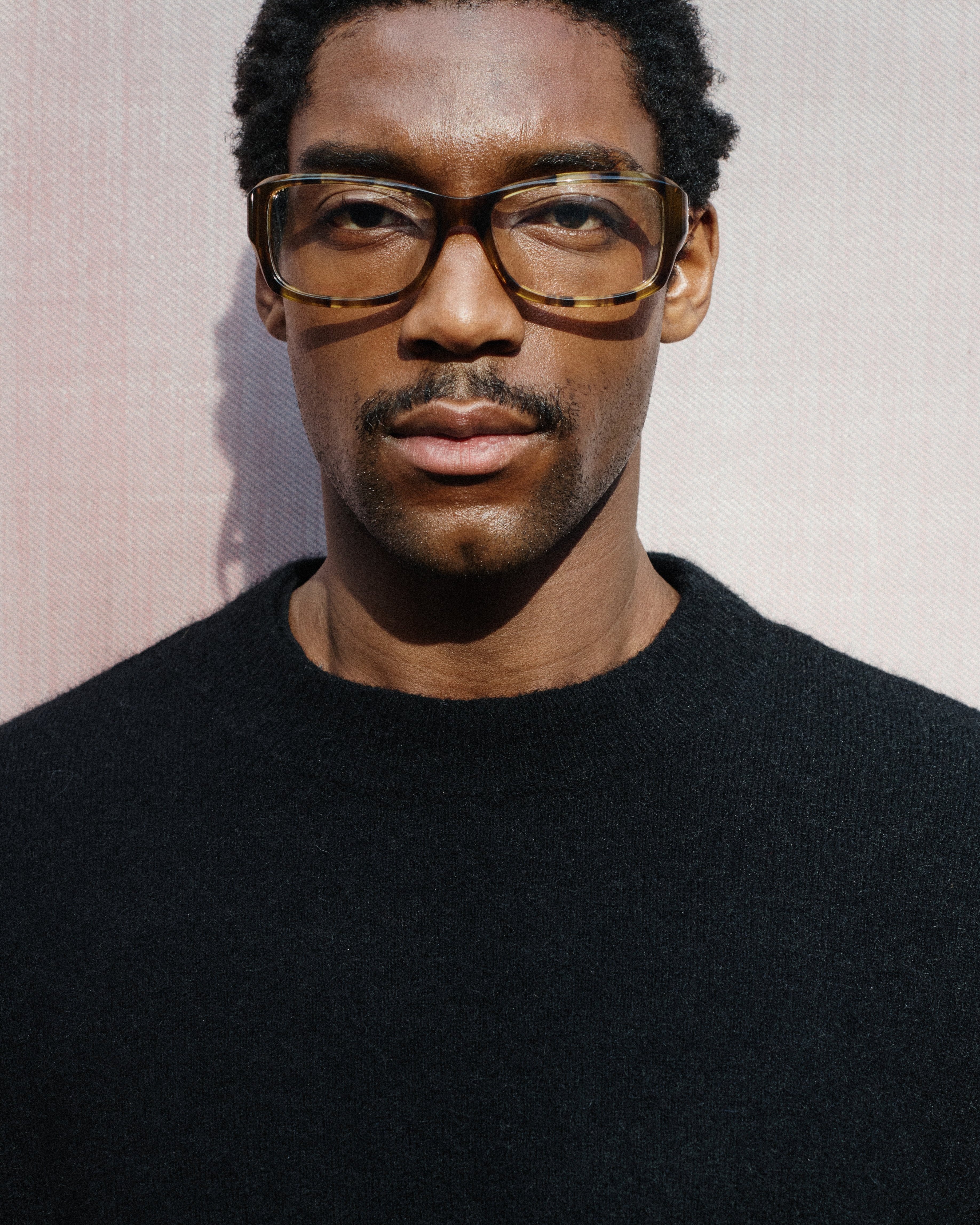 The Telli Rectangular Men's Eyeglasses in Light Tortoise