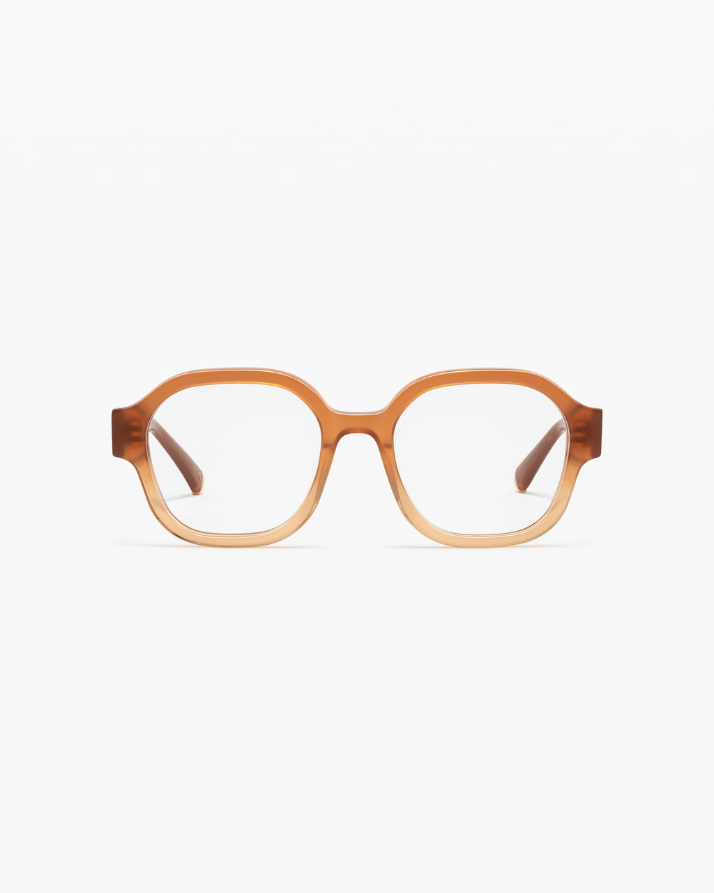 The Bahia Square Women's Eyeglasses in Brown