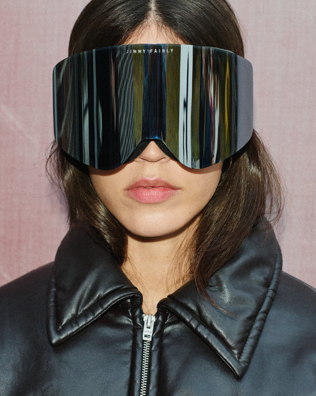 Die Skibrille 03   in Weiß