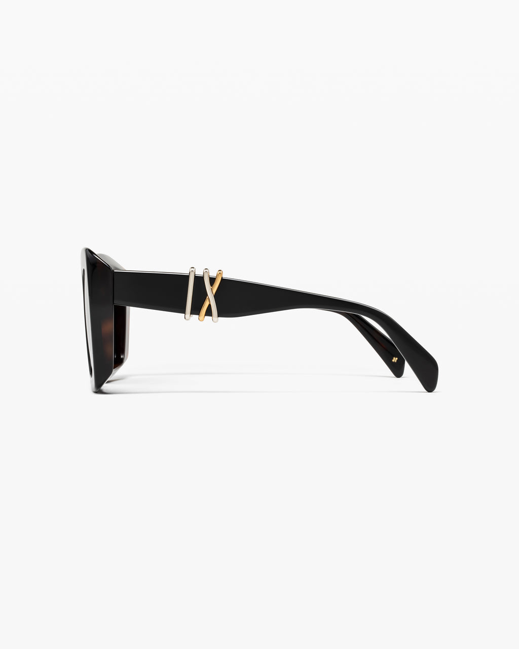 La Bruma Carré Lunettes de Soleil pour femme in Noir
