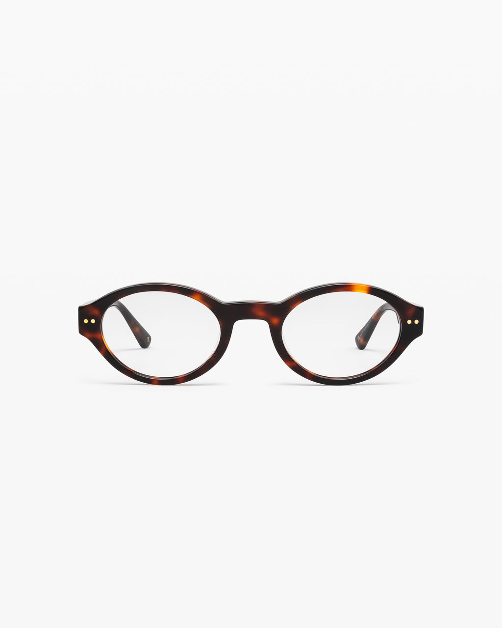 The Ellis Oval Damenbrillen in Dark Tortoise