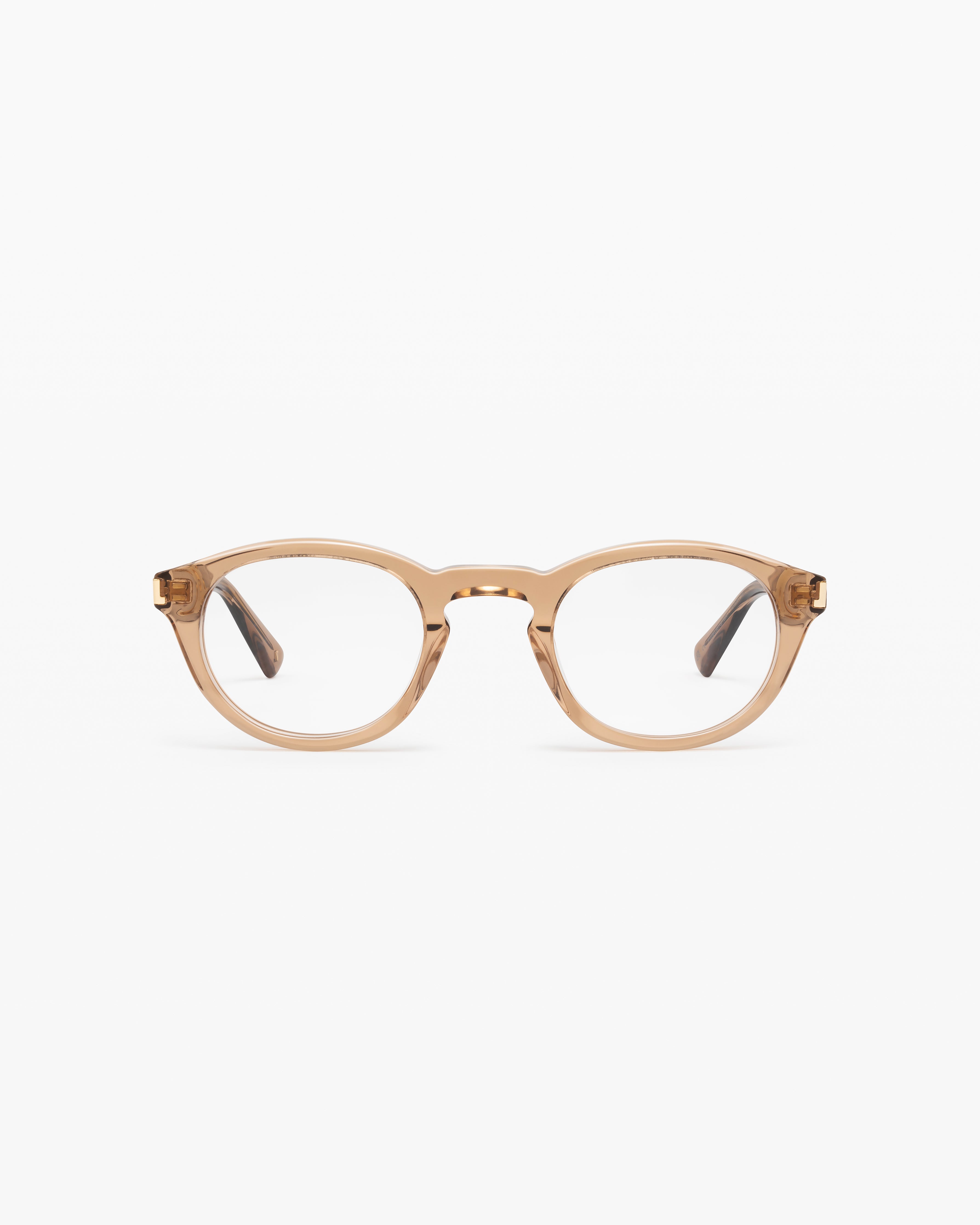 The Riverdale Oval Women's Eyeglasses in Brown
