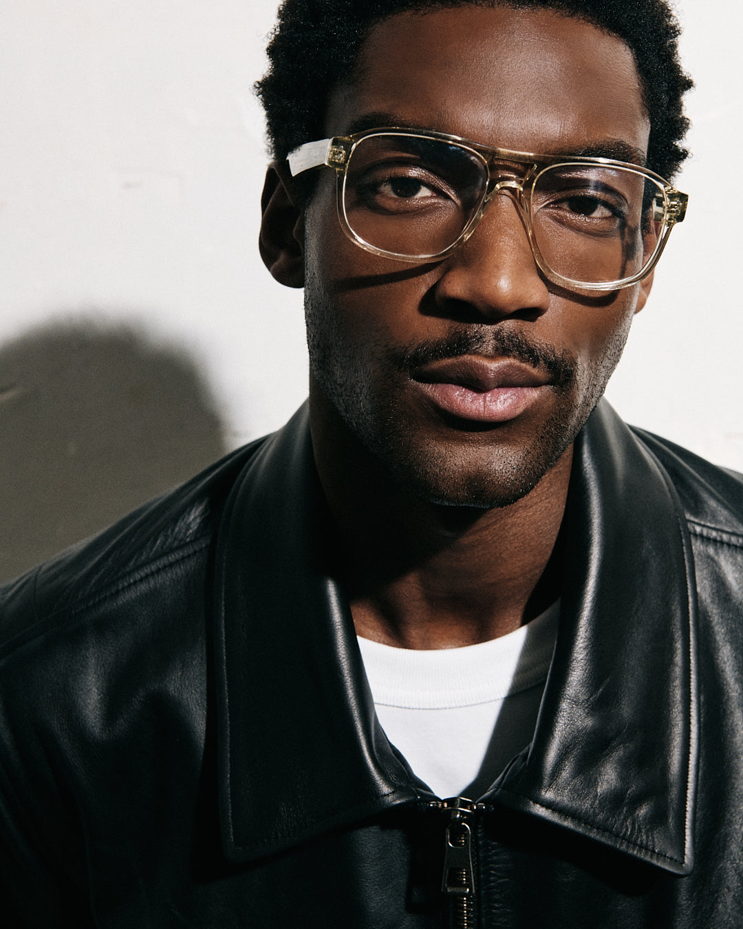 The Madison Aviator Women's Eyeglasses in Crystal yellow