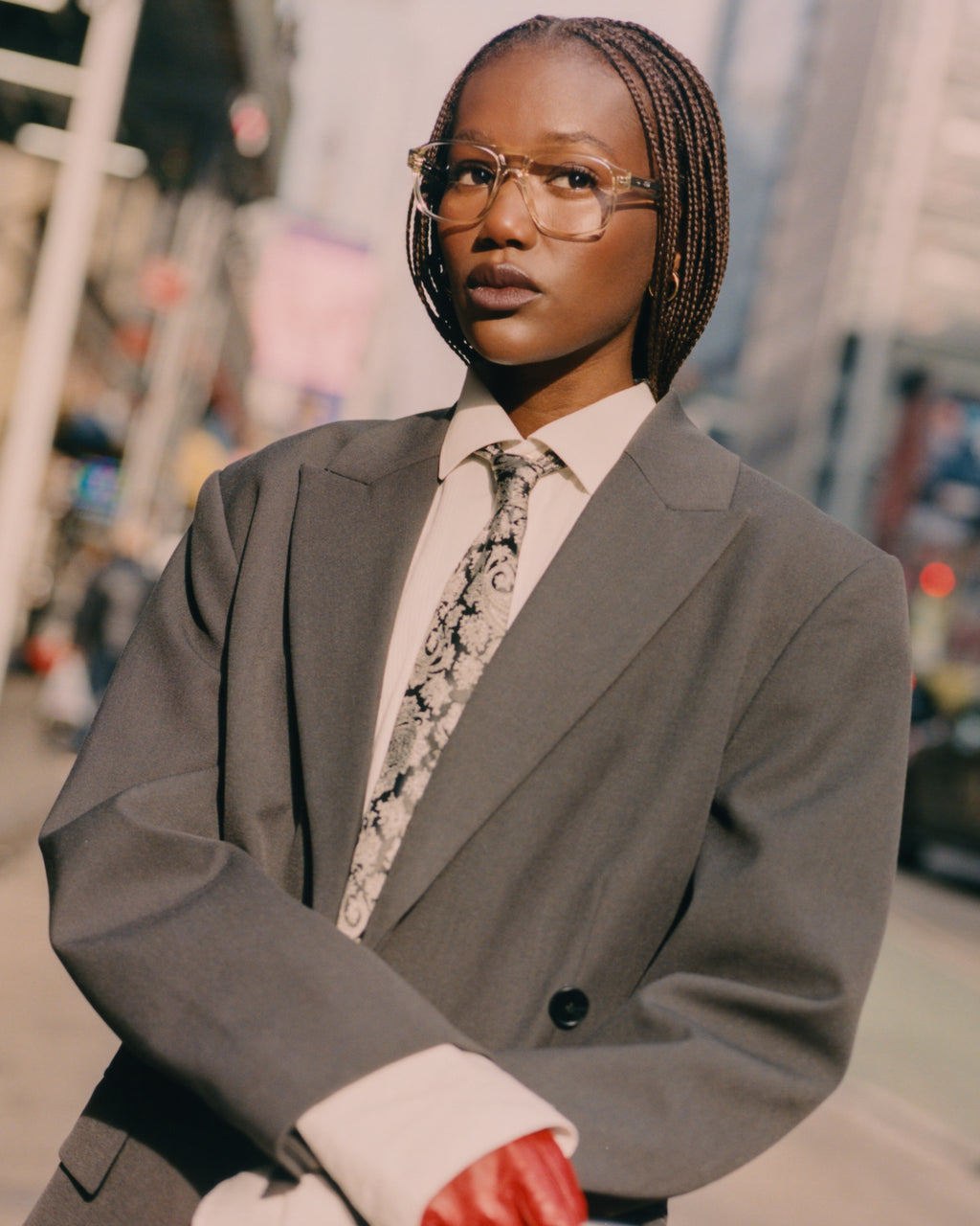 La Madison Aviateur Lunettes de Vue pour femme in Jaune cristal