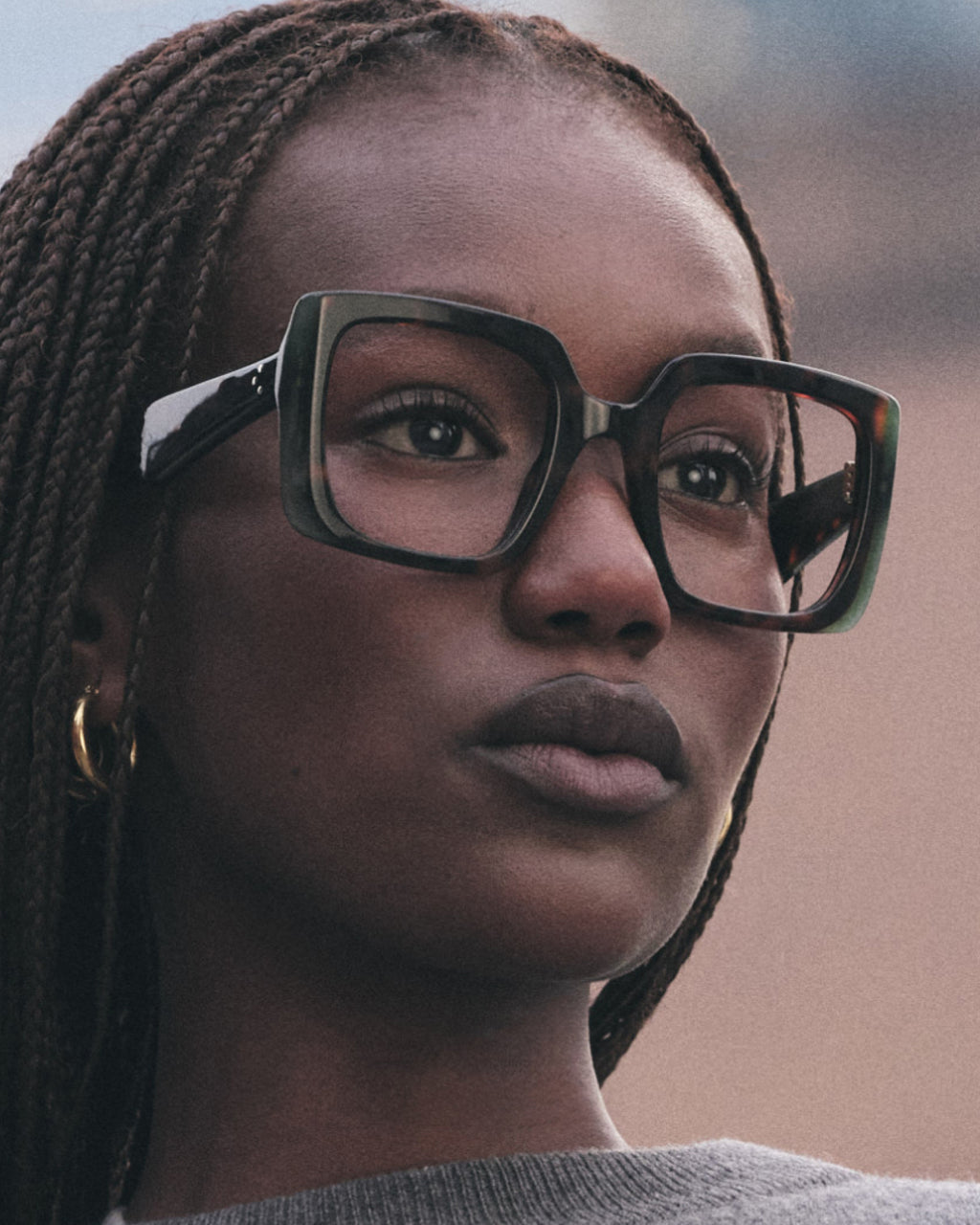 The Bococa Platz Damenbrillen in Dark Tortoise