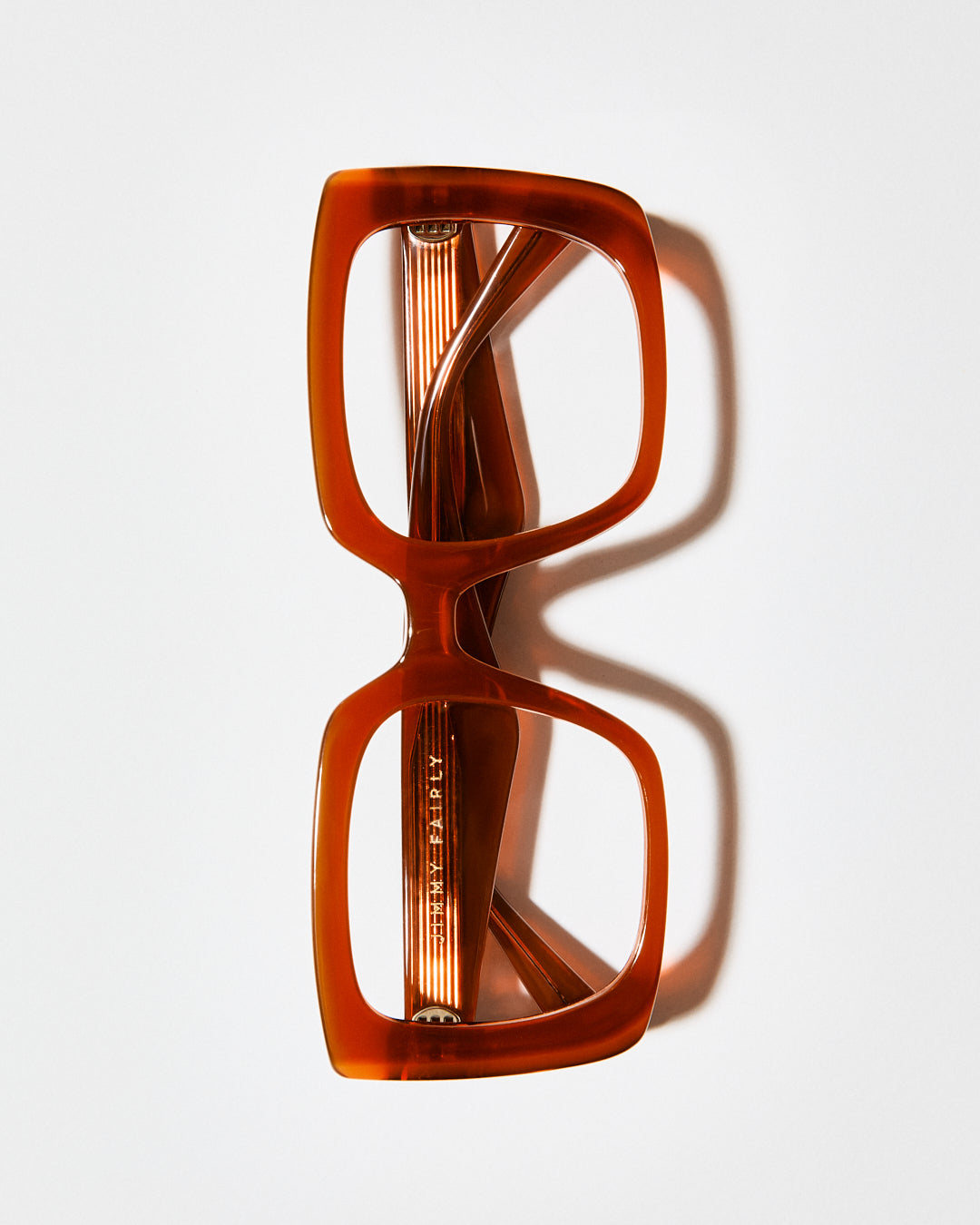 The Bococa Square Women's Eyeglasses in Orange