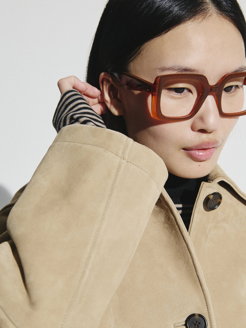 The Bococa Platz Damenbrillen in Orange