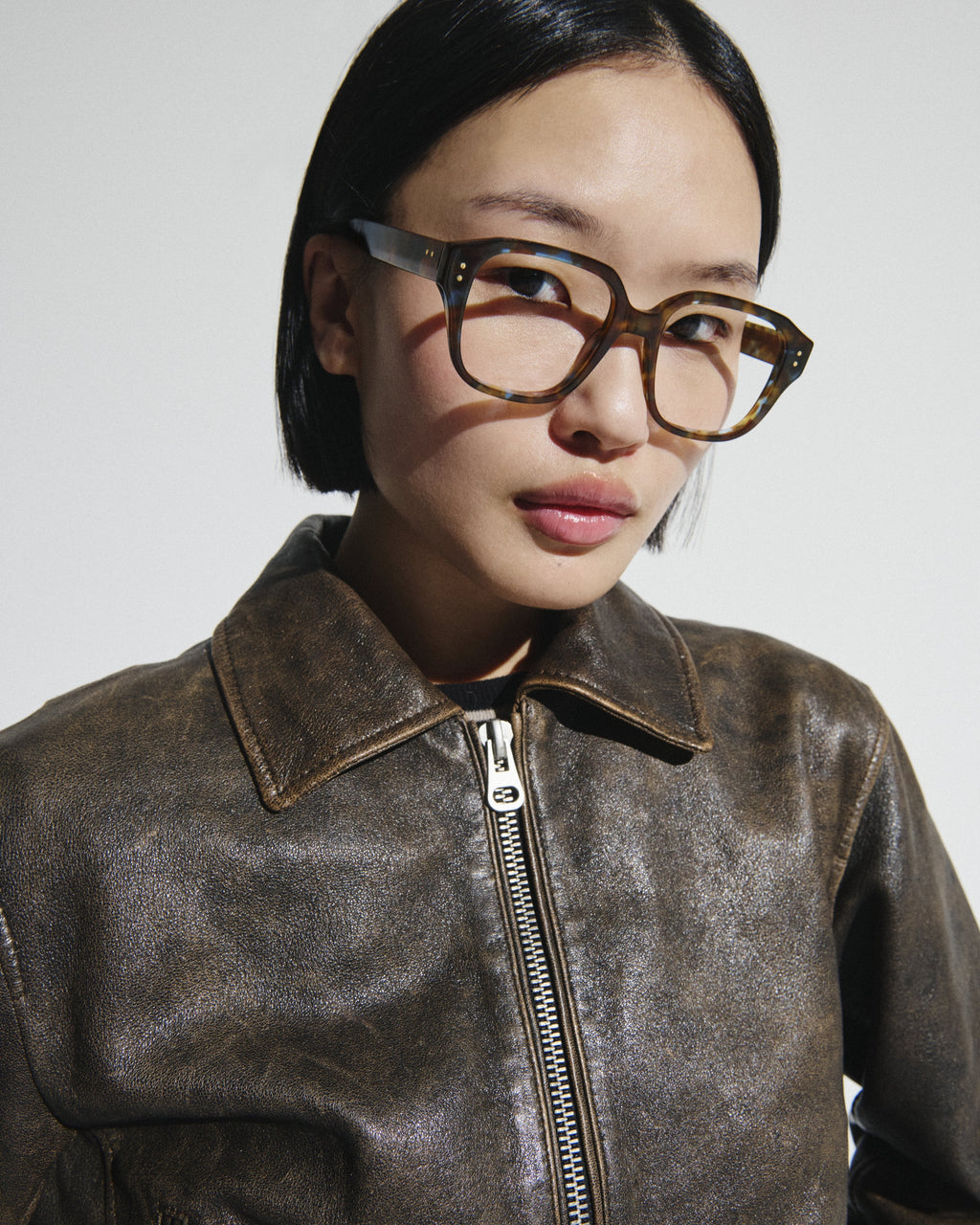 The Nolita Square Women's Eyeglasses in Tortoise