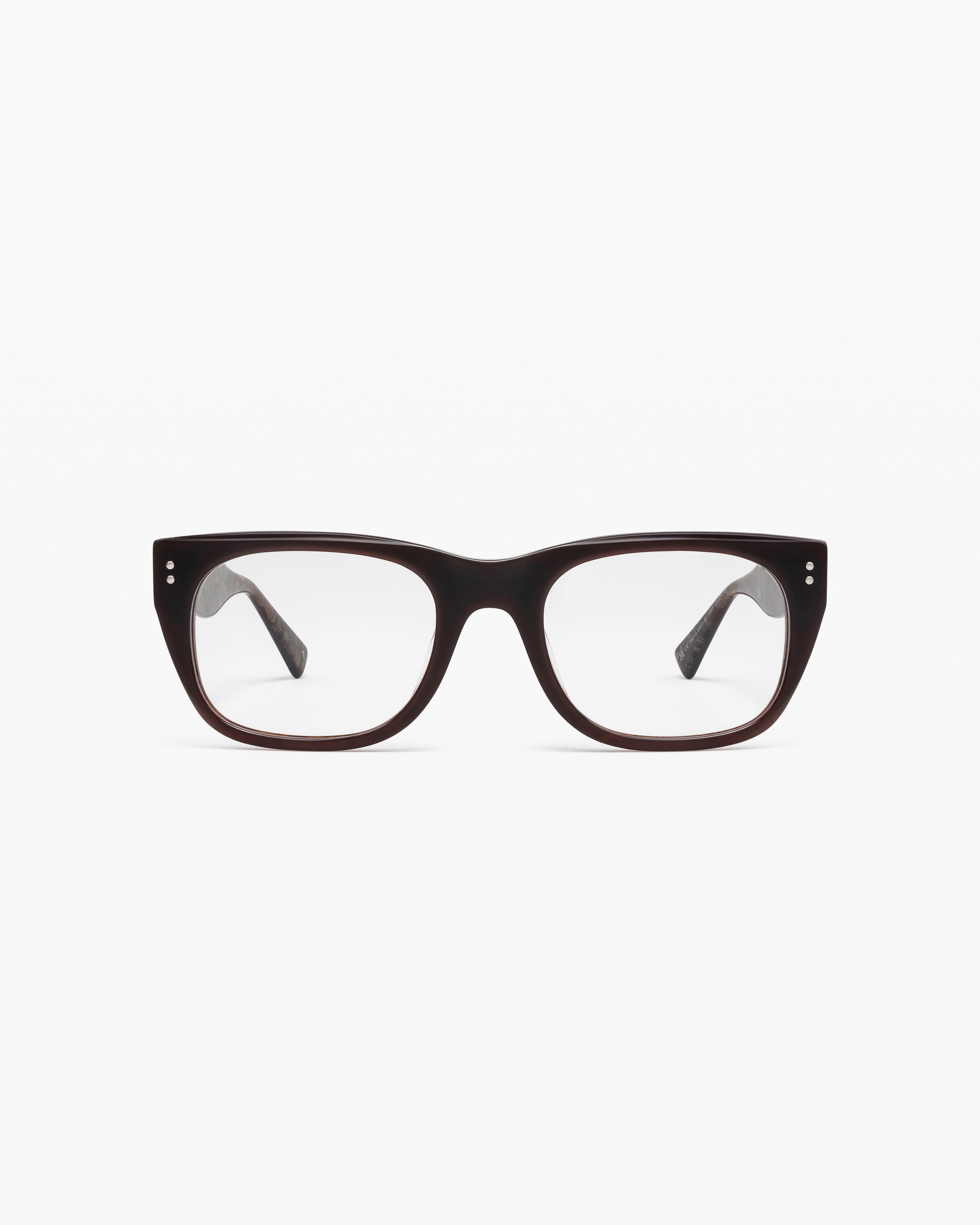 The Bow Rectangular Women's Eyeglasses in Brown