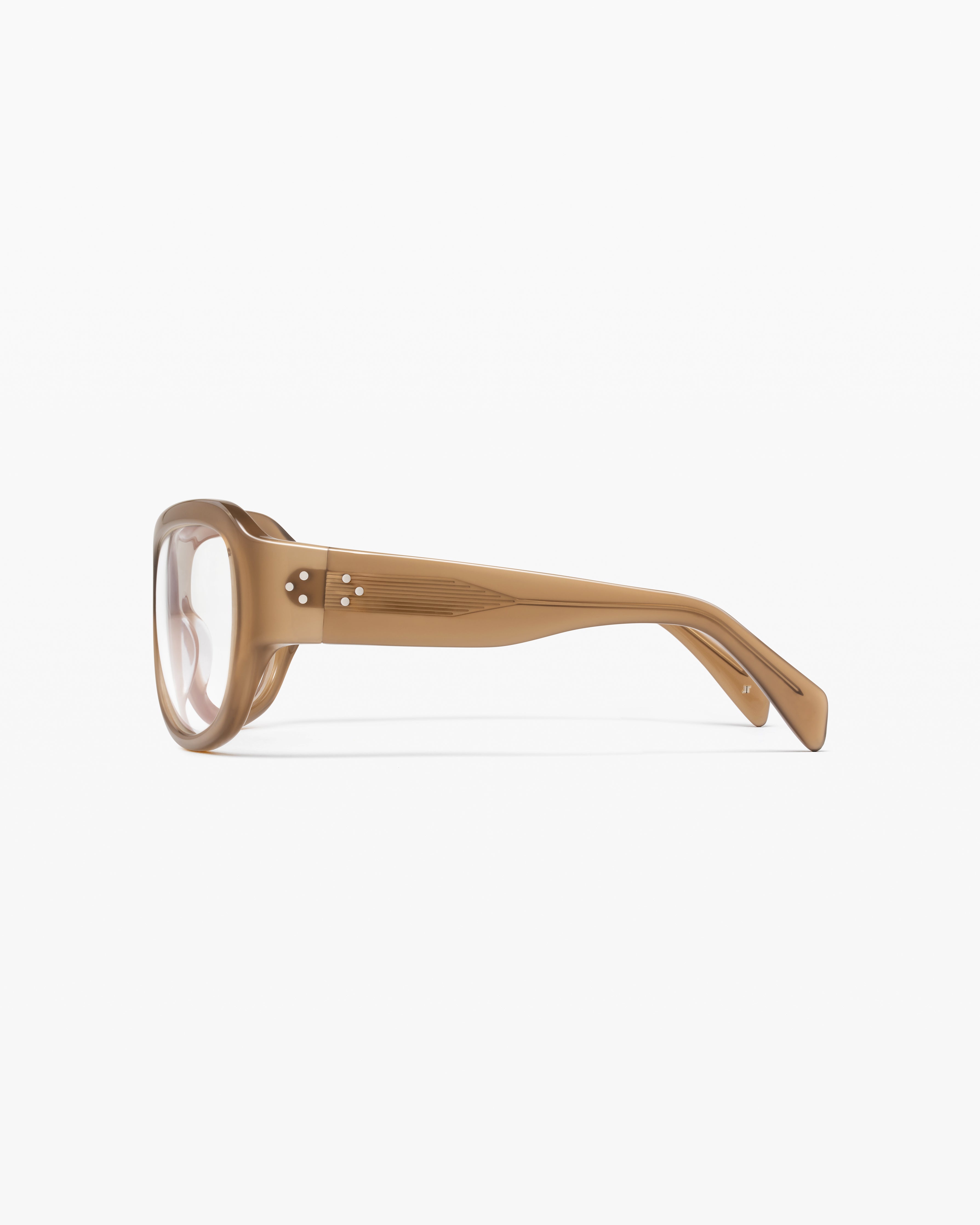 The Aela Medium Women's Eyeglasses in Cream | Jimmy Fairly US