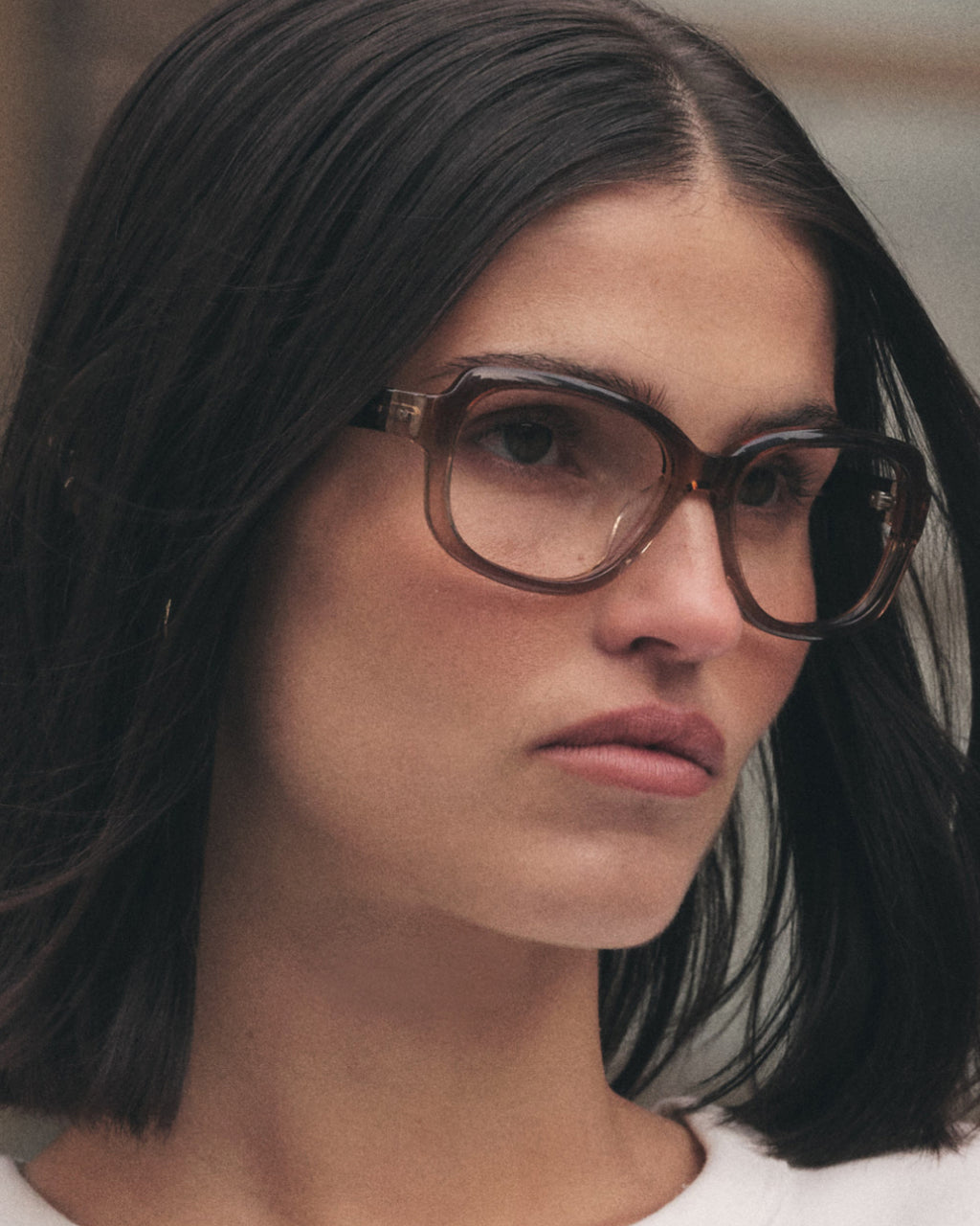 The Bayberry Rechteckig Damenbrillen in Braun