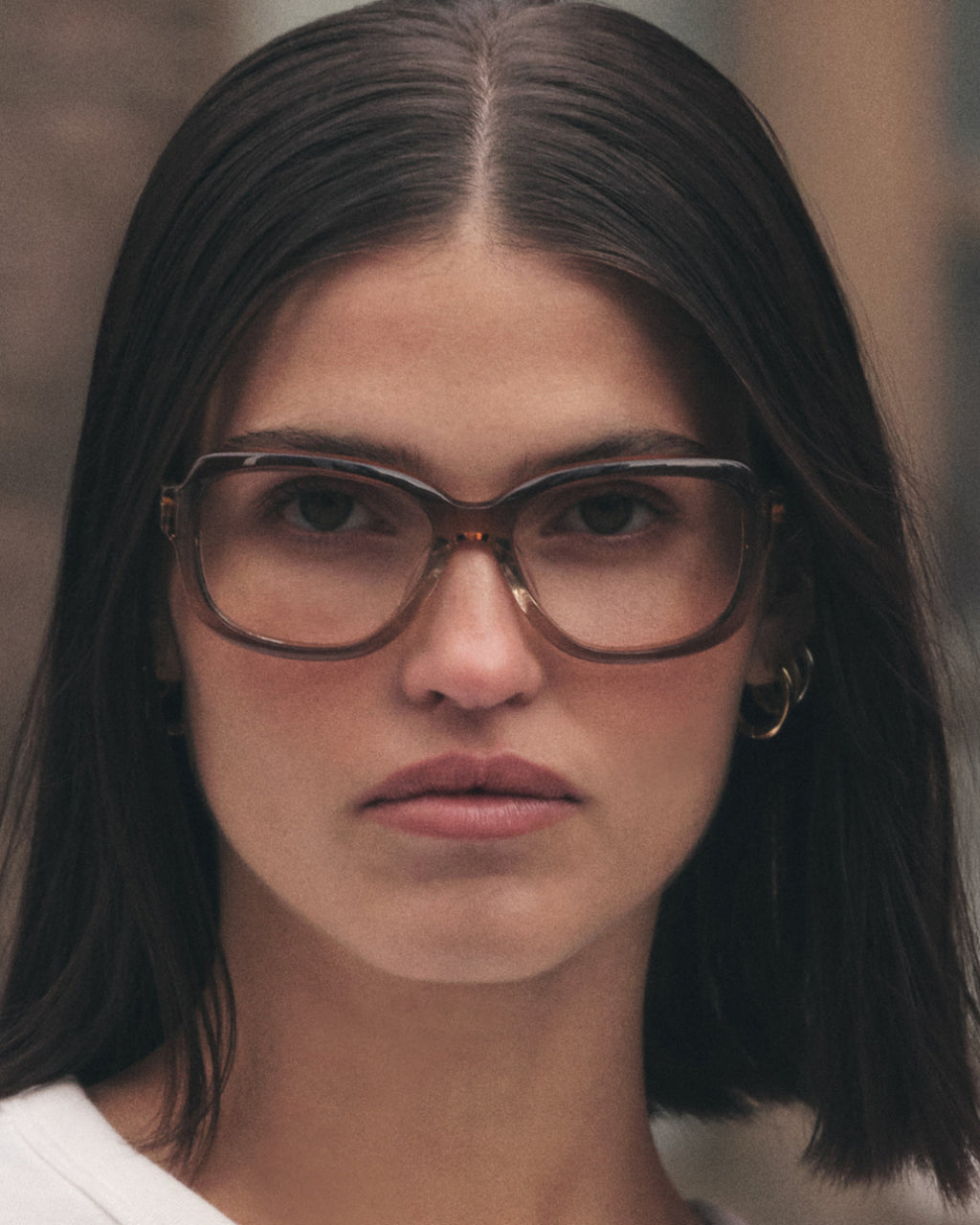 The Bayberry Rechteckig Damenbrillen in Braun