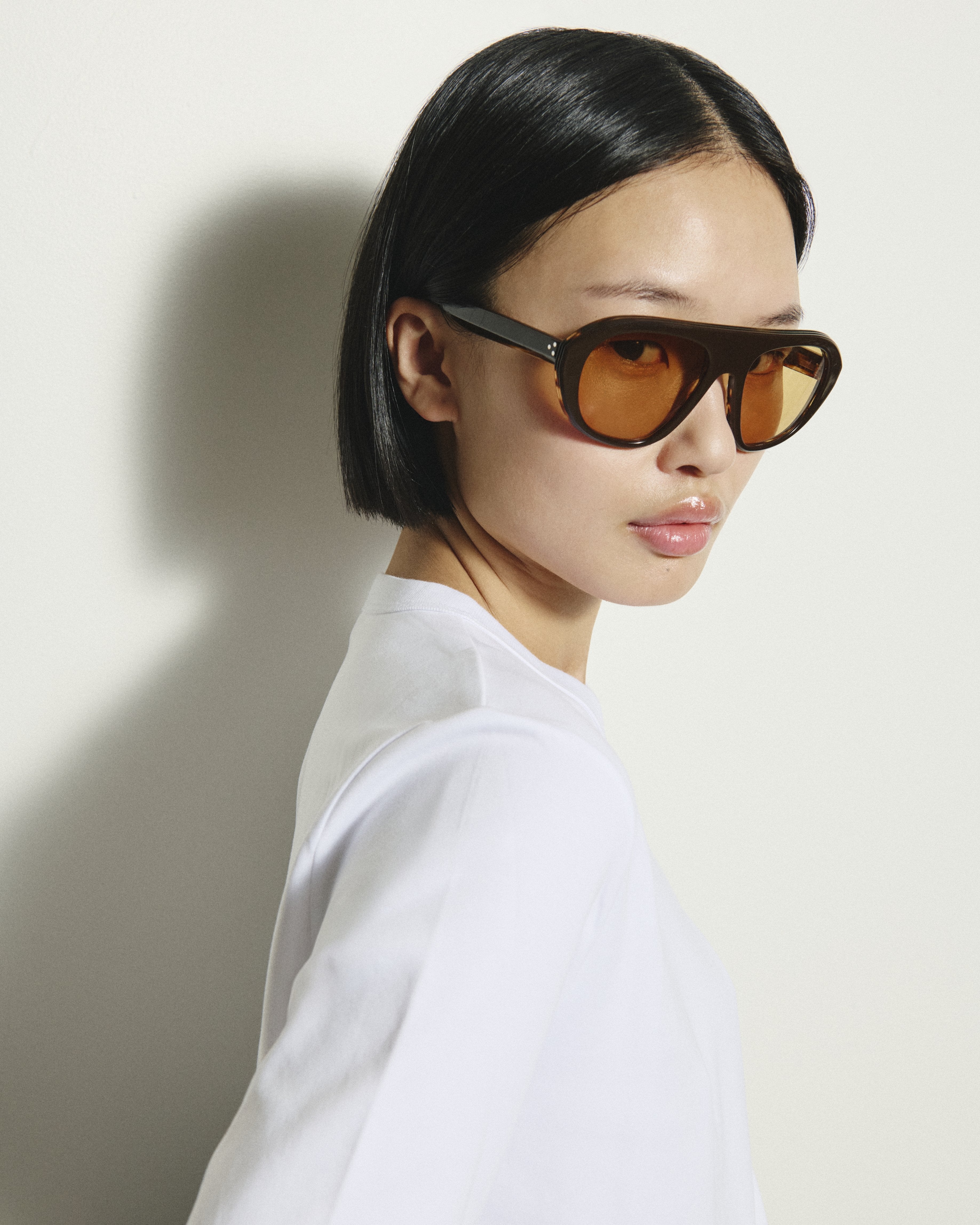 The Morris Aviator Women's Sunglasses in Brown