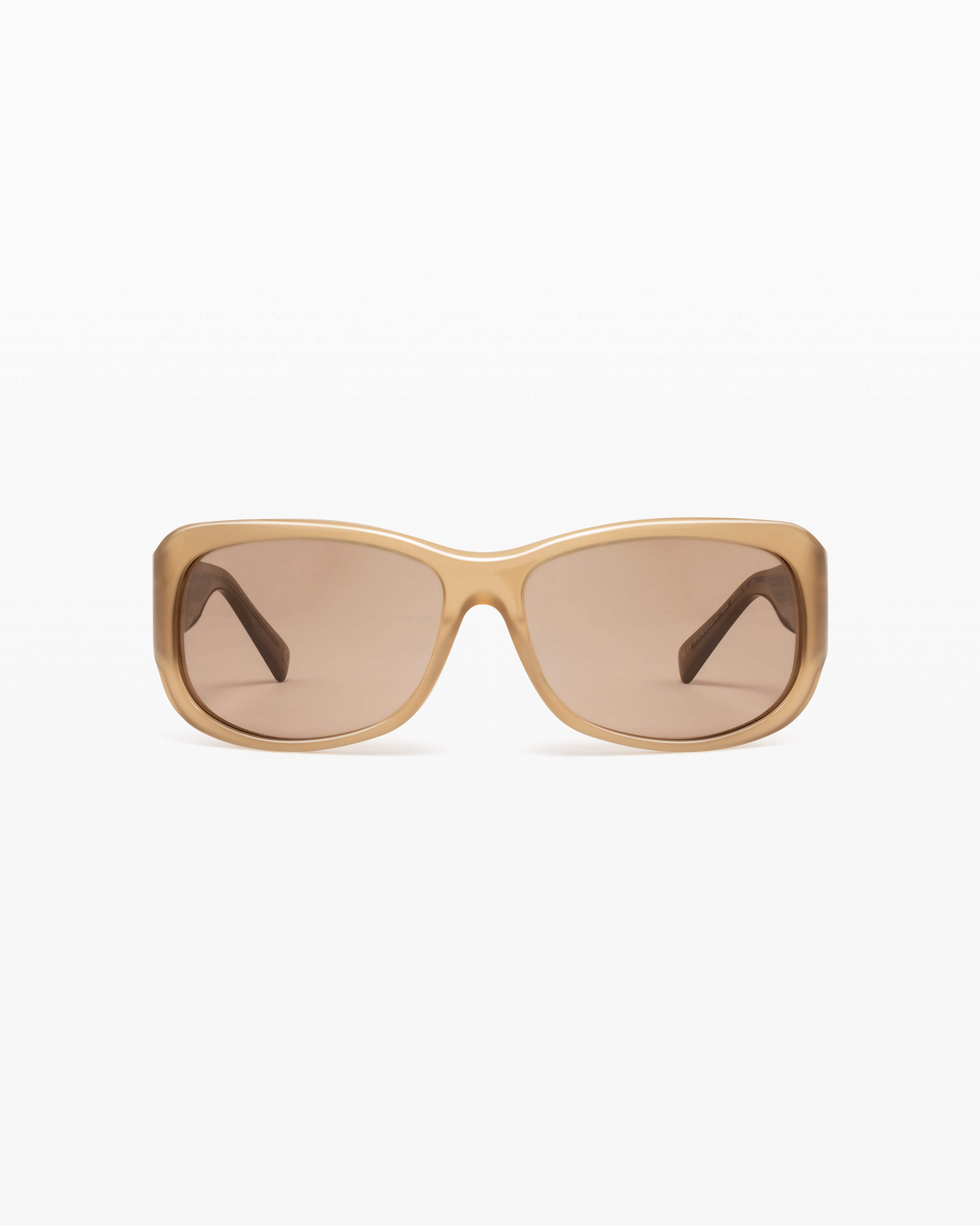 The Soho Rectangular Women's Sunglasses in Brown