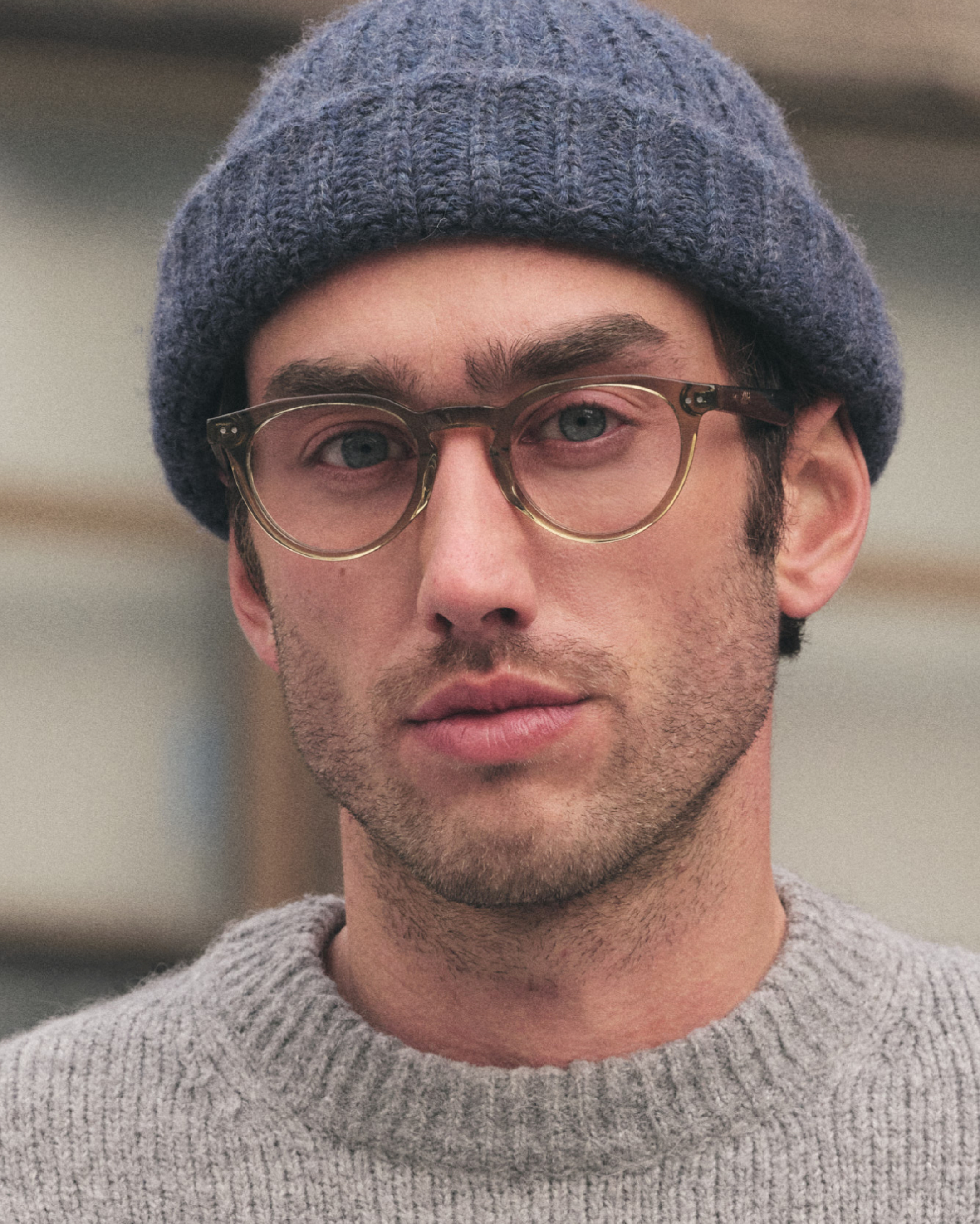 The Bleecker Round Men's Eyeglasses in Green