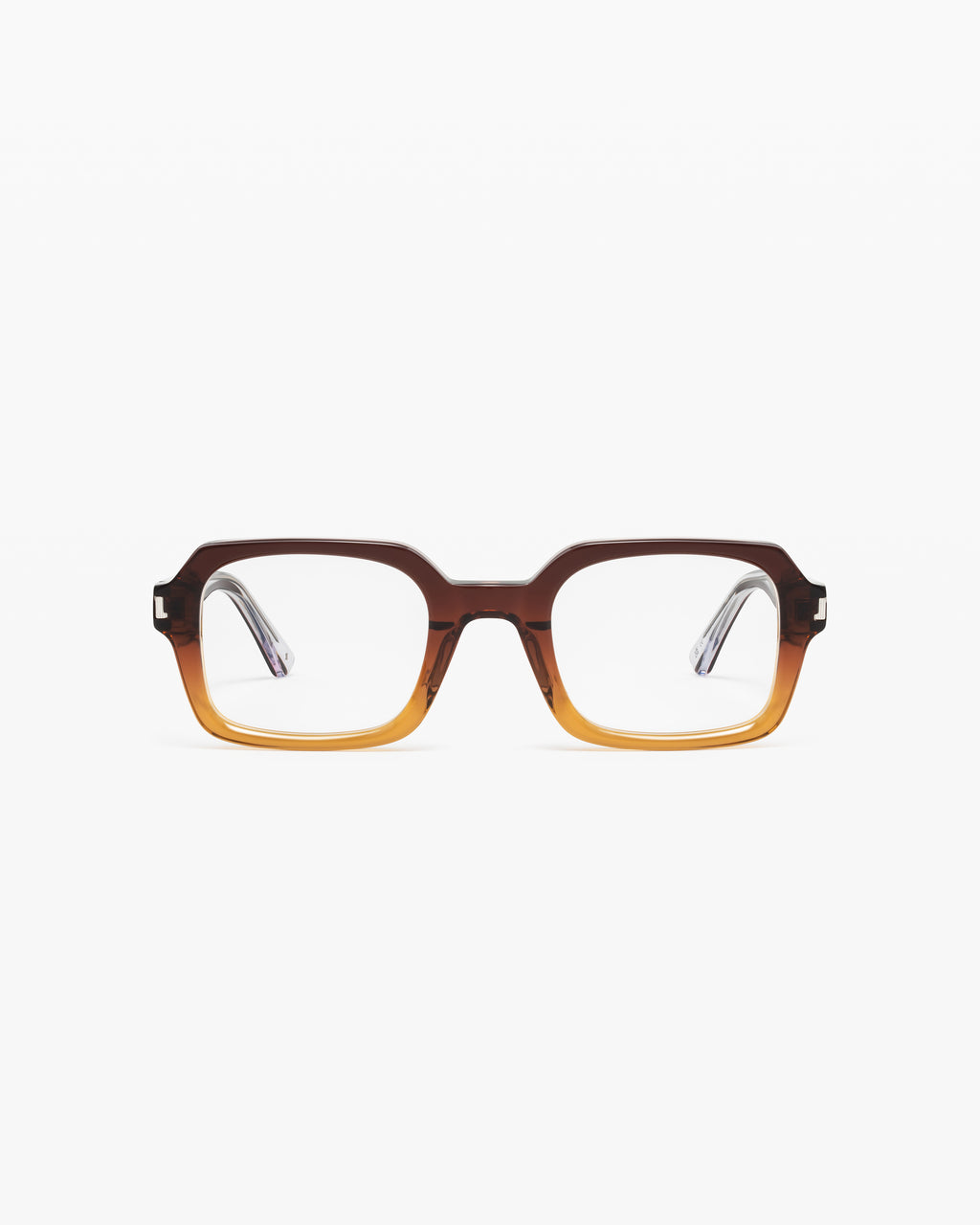 The Coney Square Men's Eyeglasses in Brown