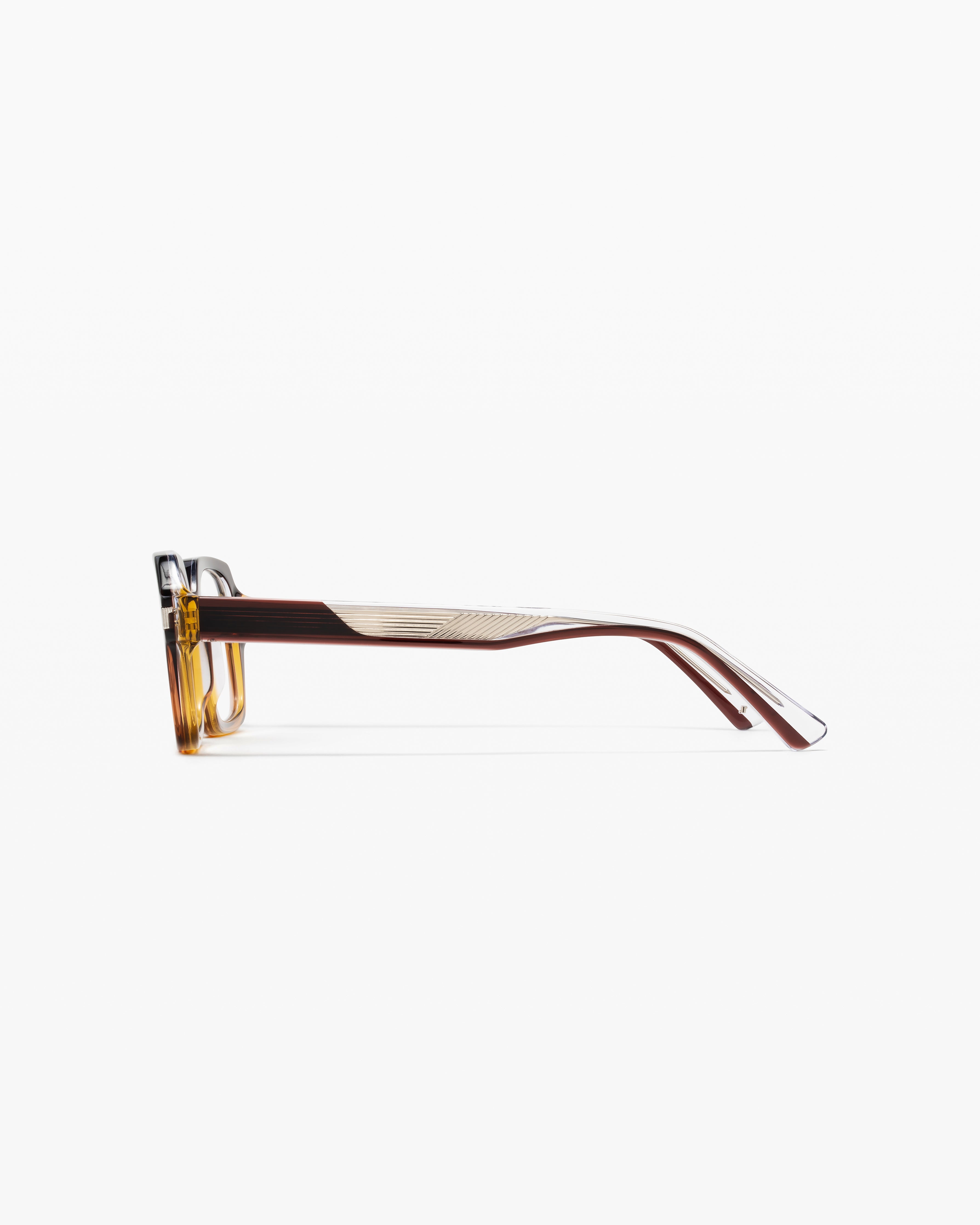 The Coney Square Men's Eyeglasses in Brown