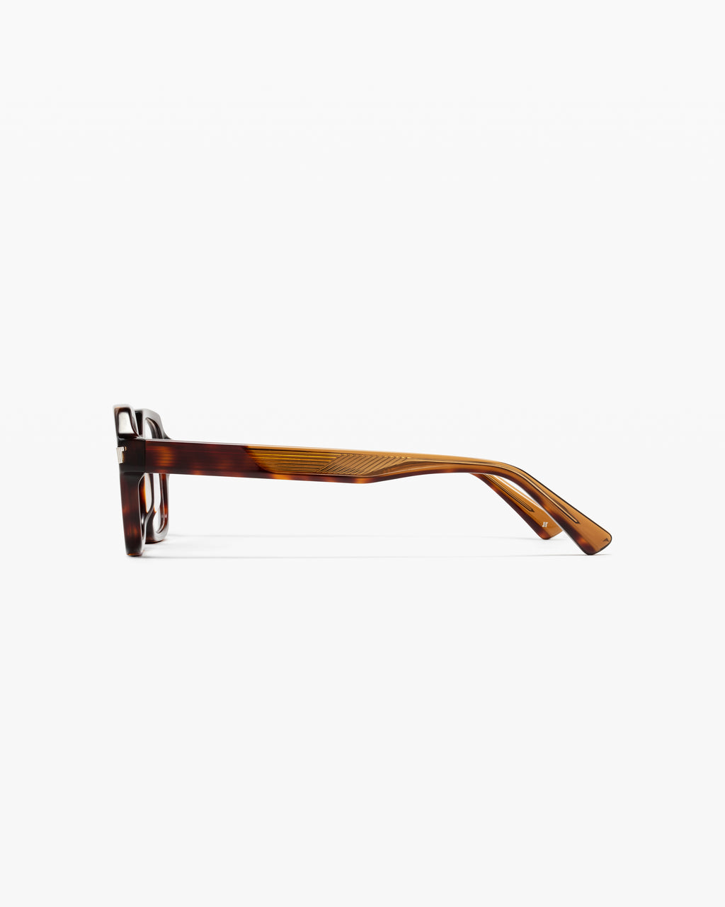 La Coney Carré Lunettes de Vue pour homme in Ecaille foncée