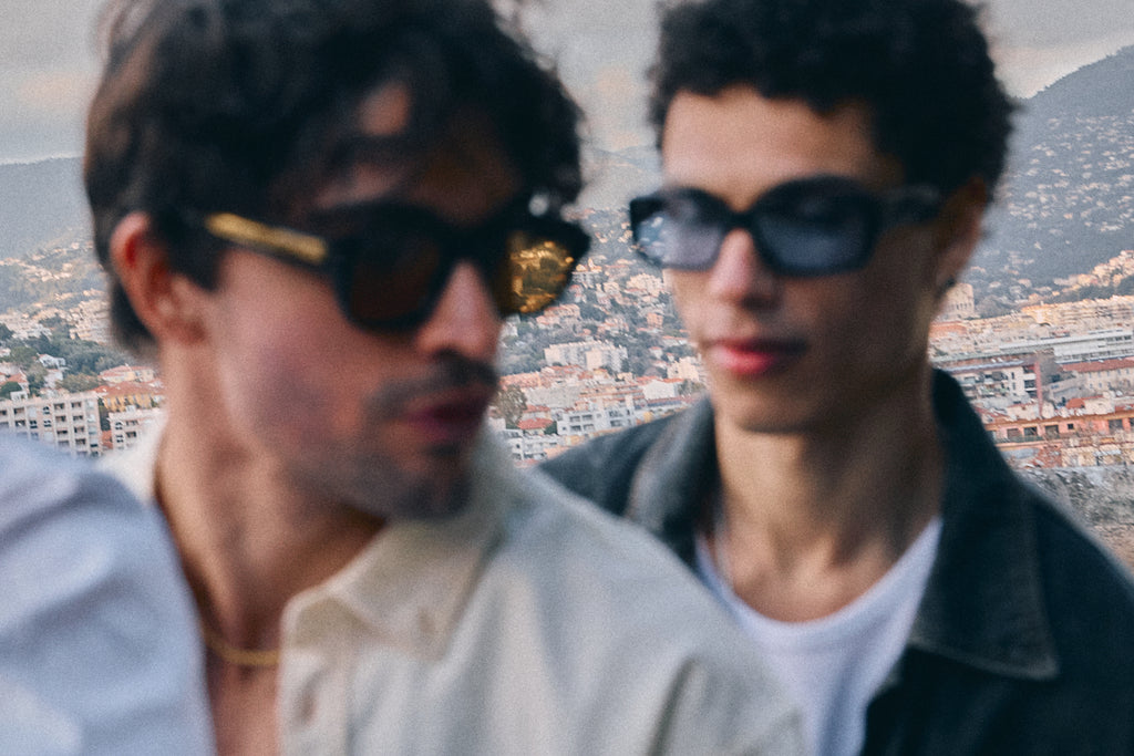 The Cola Rectangular Women's Sunglasses in Black