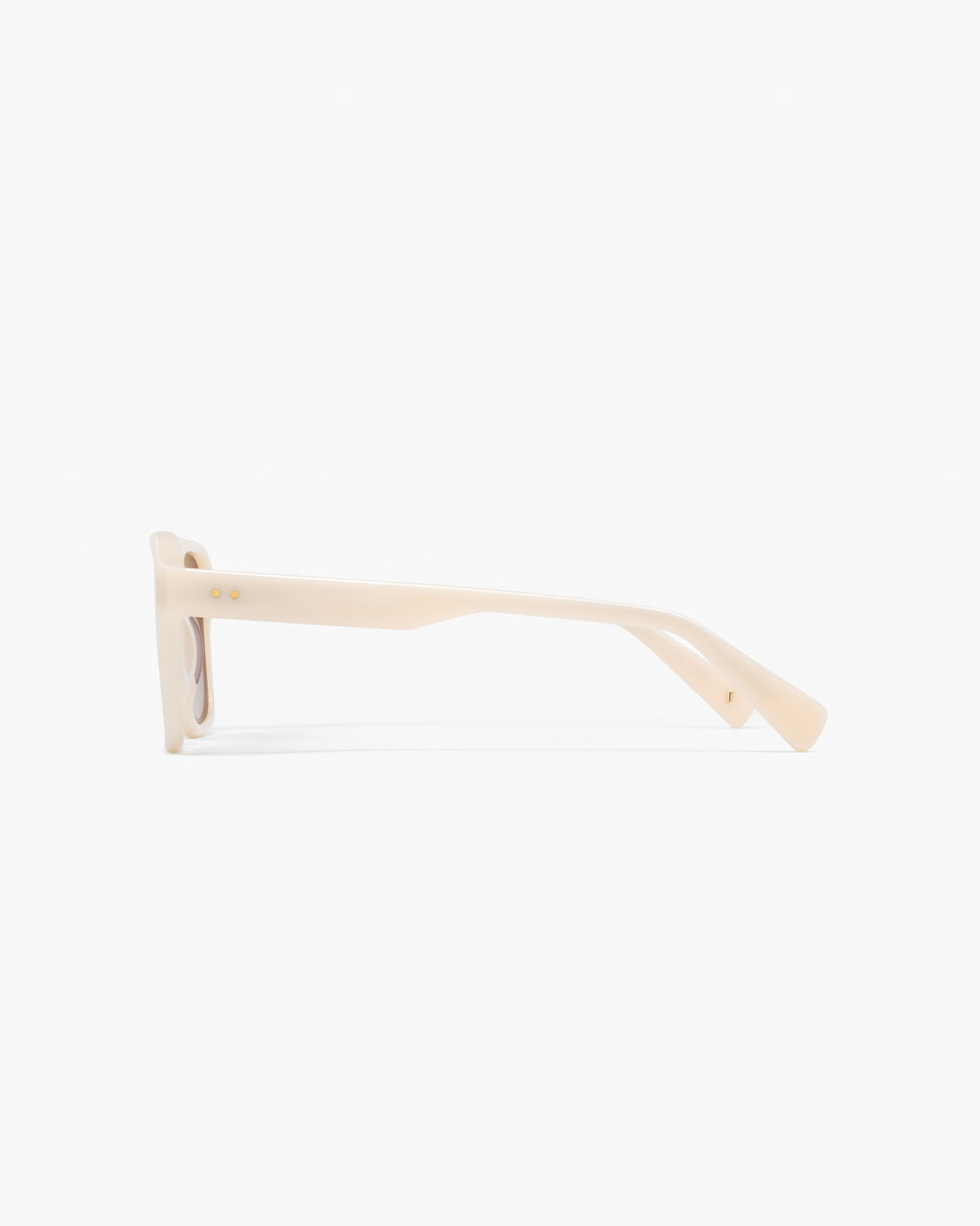 The Mace Aviator Women's Sunglasses in Ivory