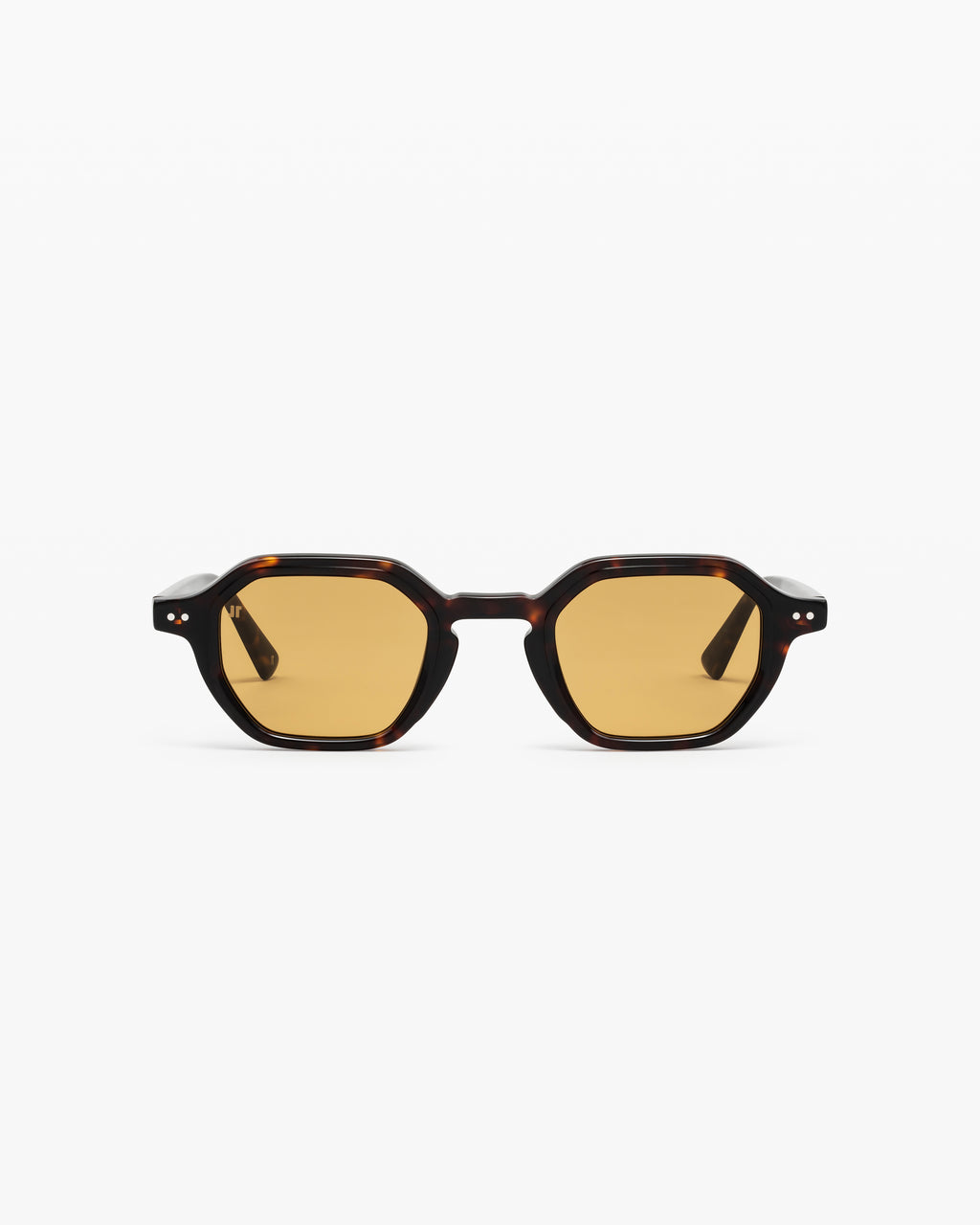 The Pepper Hexagonal Men's Sunglasses in Dark Tortoise