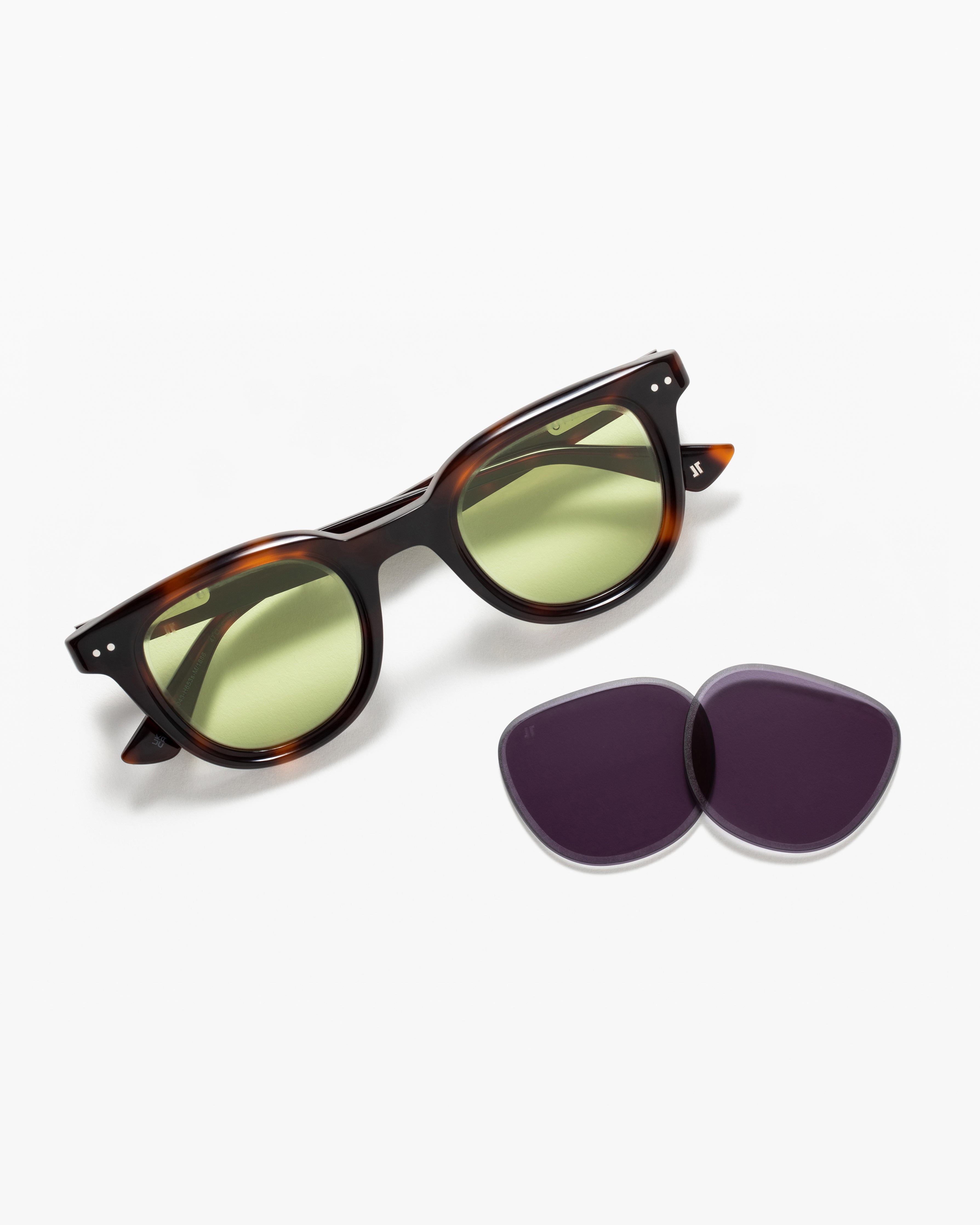 The Almond Square Men's Sunglasses in Dark Tortoise