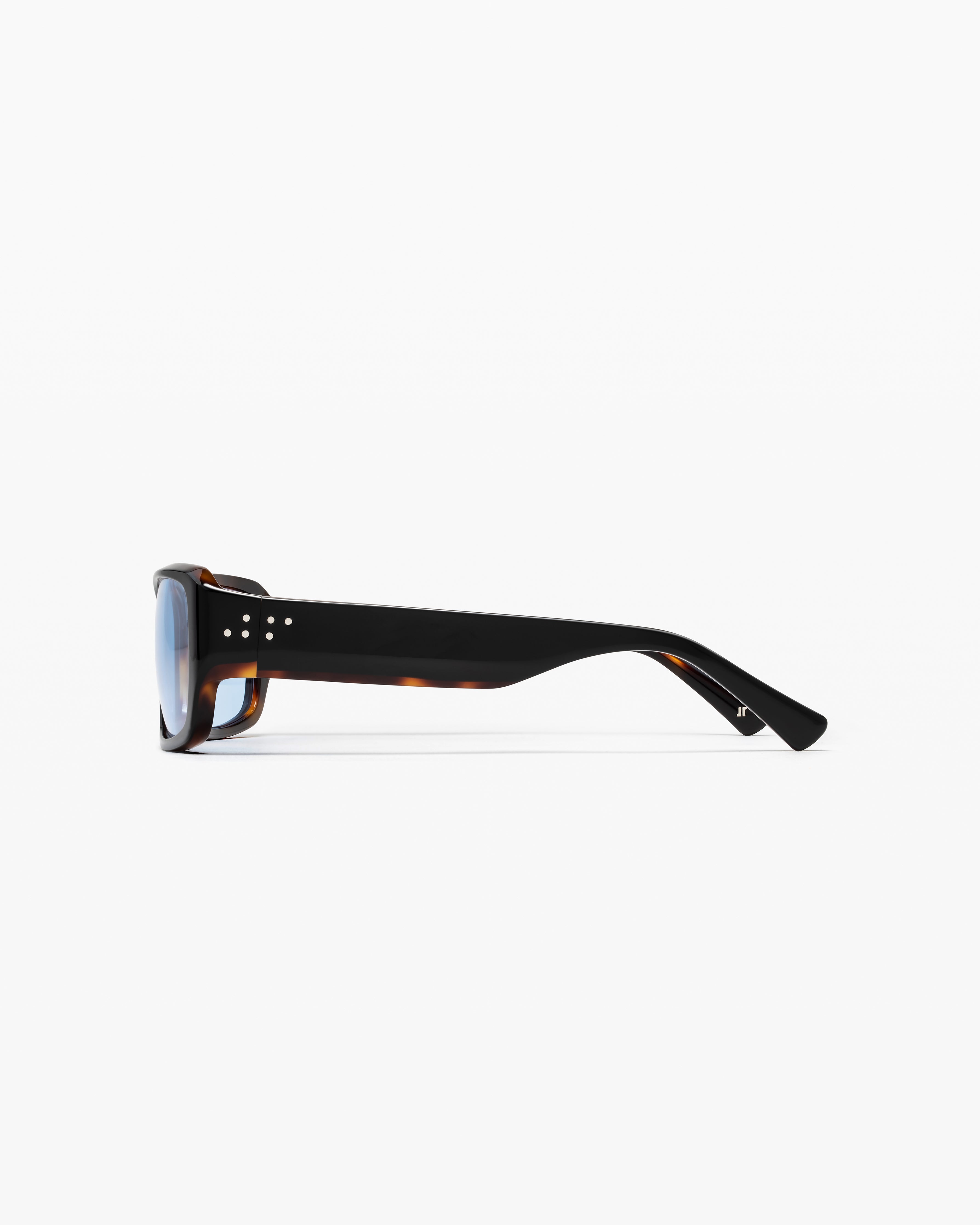 The Chili Rectangular Men's Sunglasses in Black
