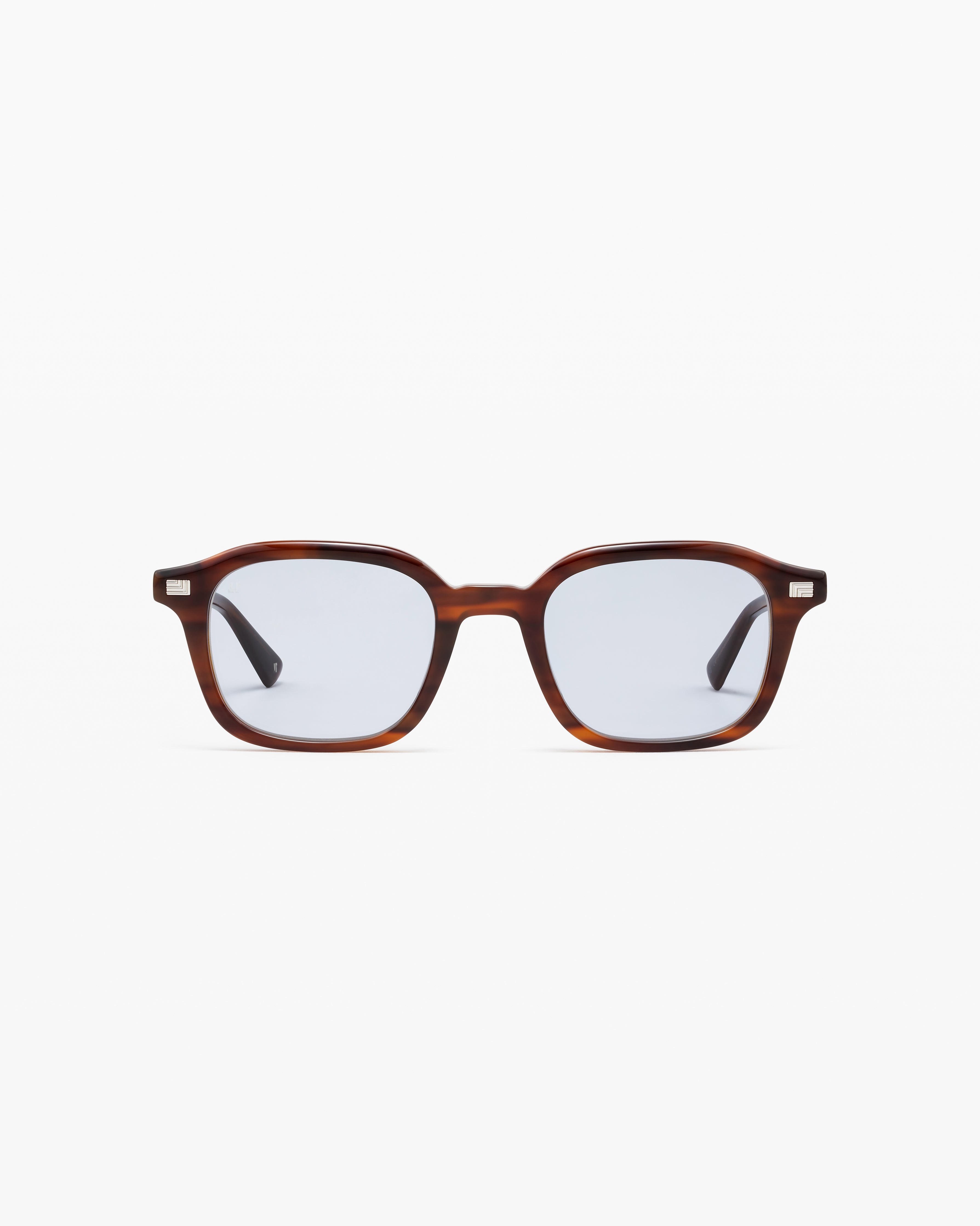 The Laurel Medium Men's Sunglasses in Brown | Jimmy Fairly US