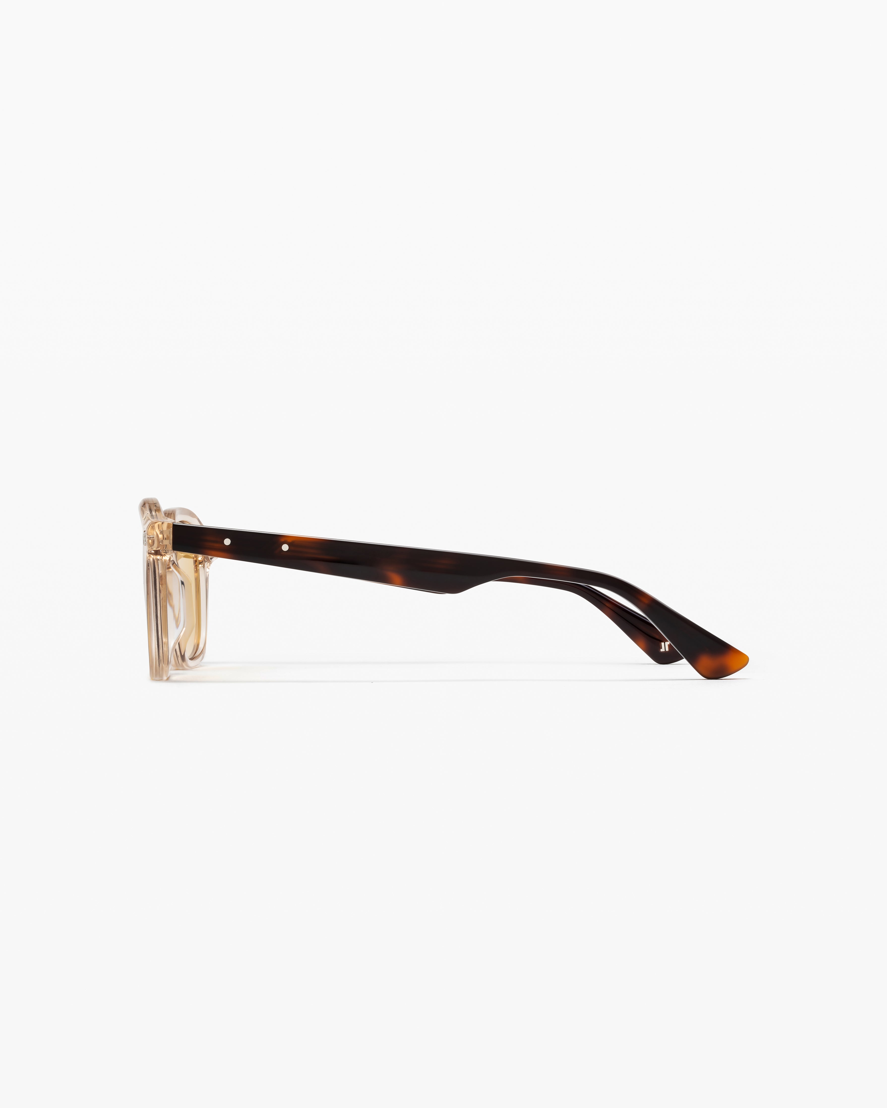 The Laurel Square Men's Sunglasses in Cream