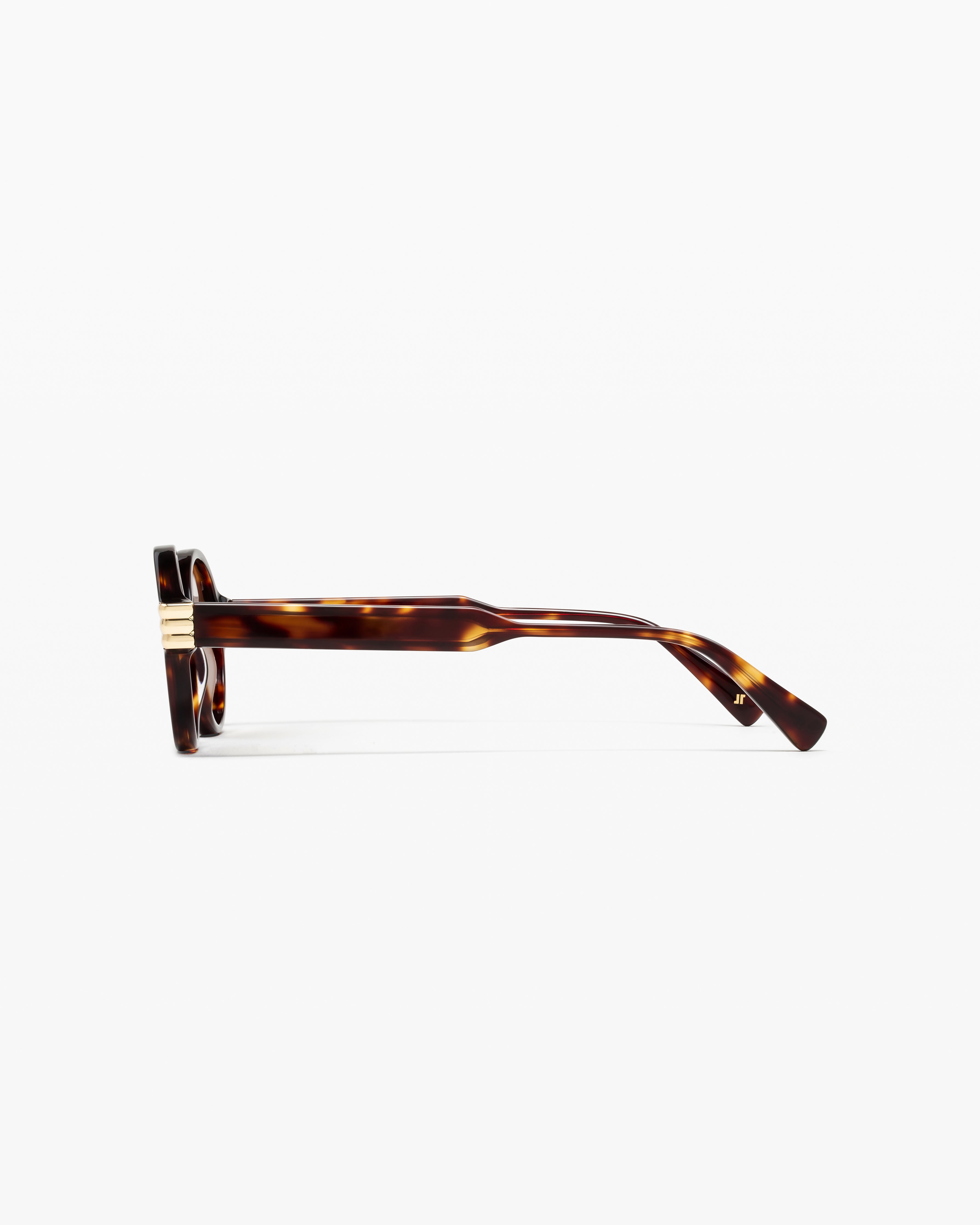 The Carvi Round  in Dark Tortoise