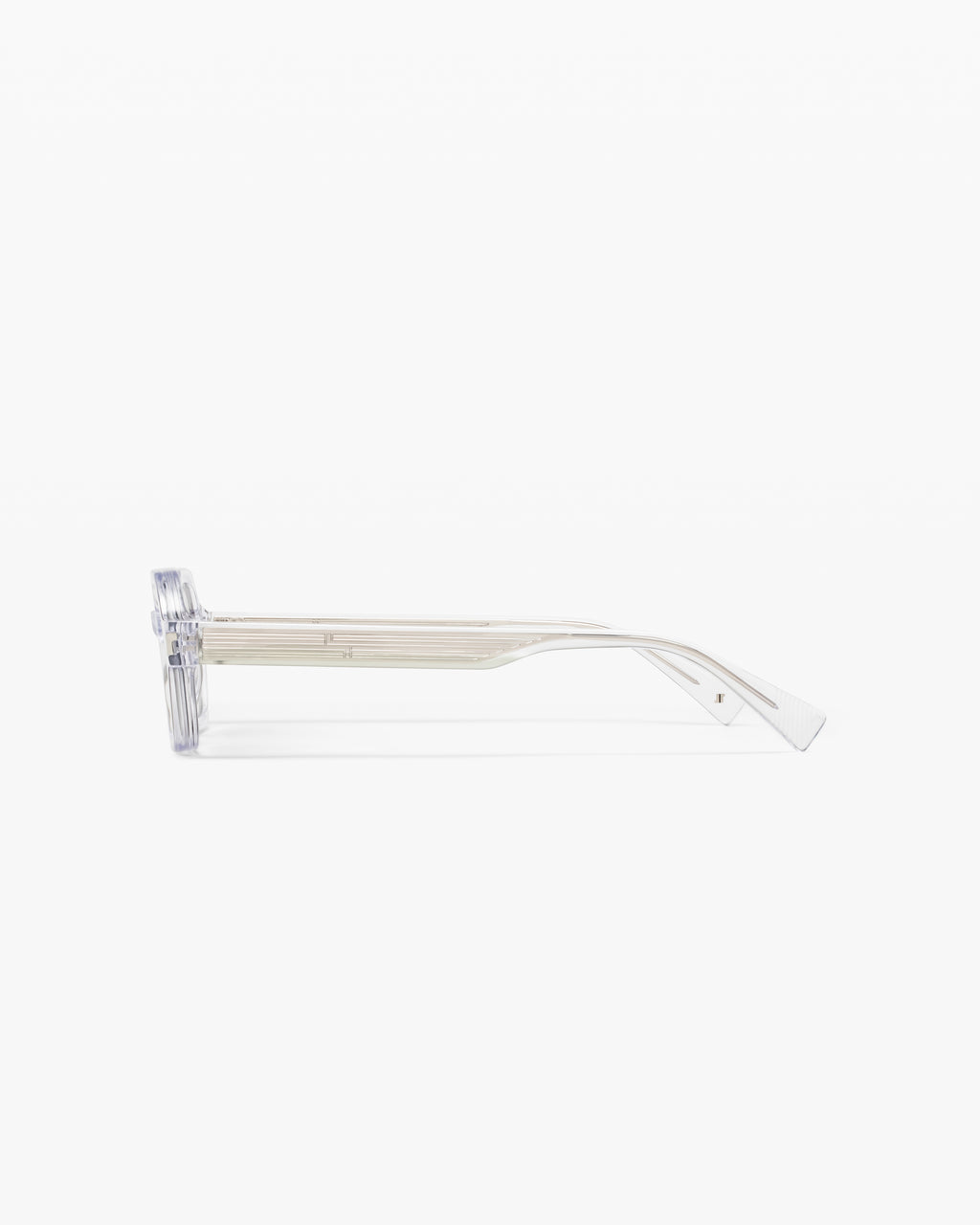 The West Hexagonal Men's Sunglasses in White
