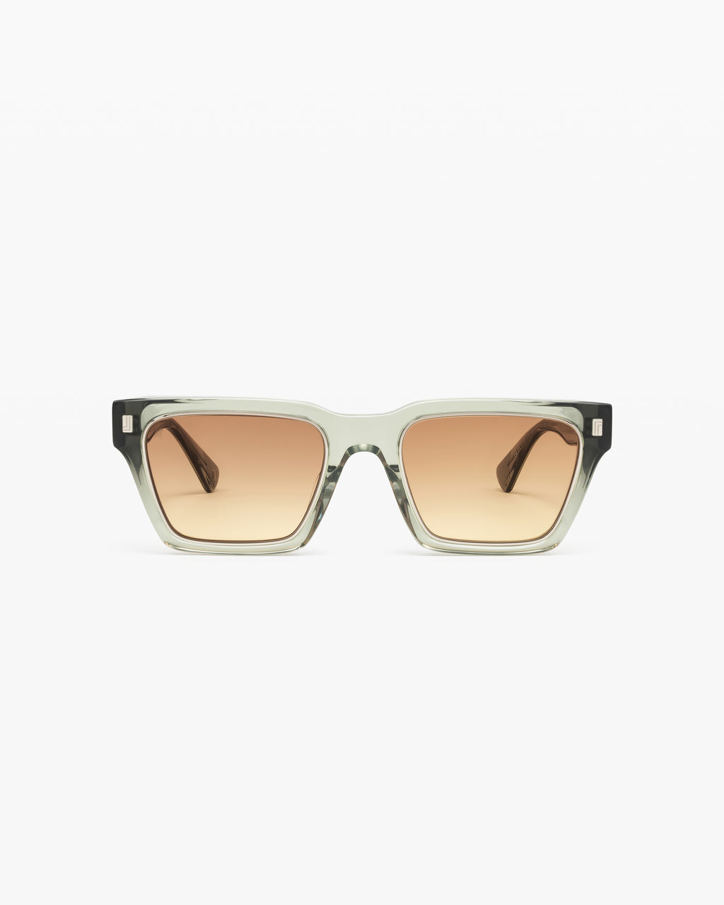 The Deep Rectangular Men's Sunglasses in Green